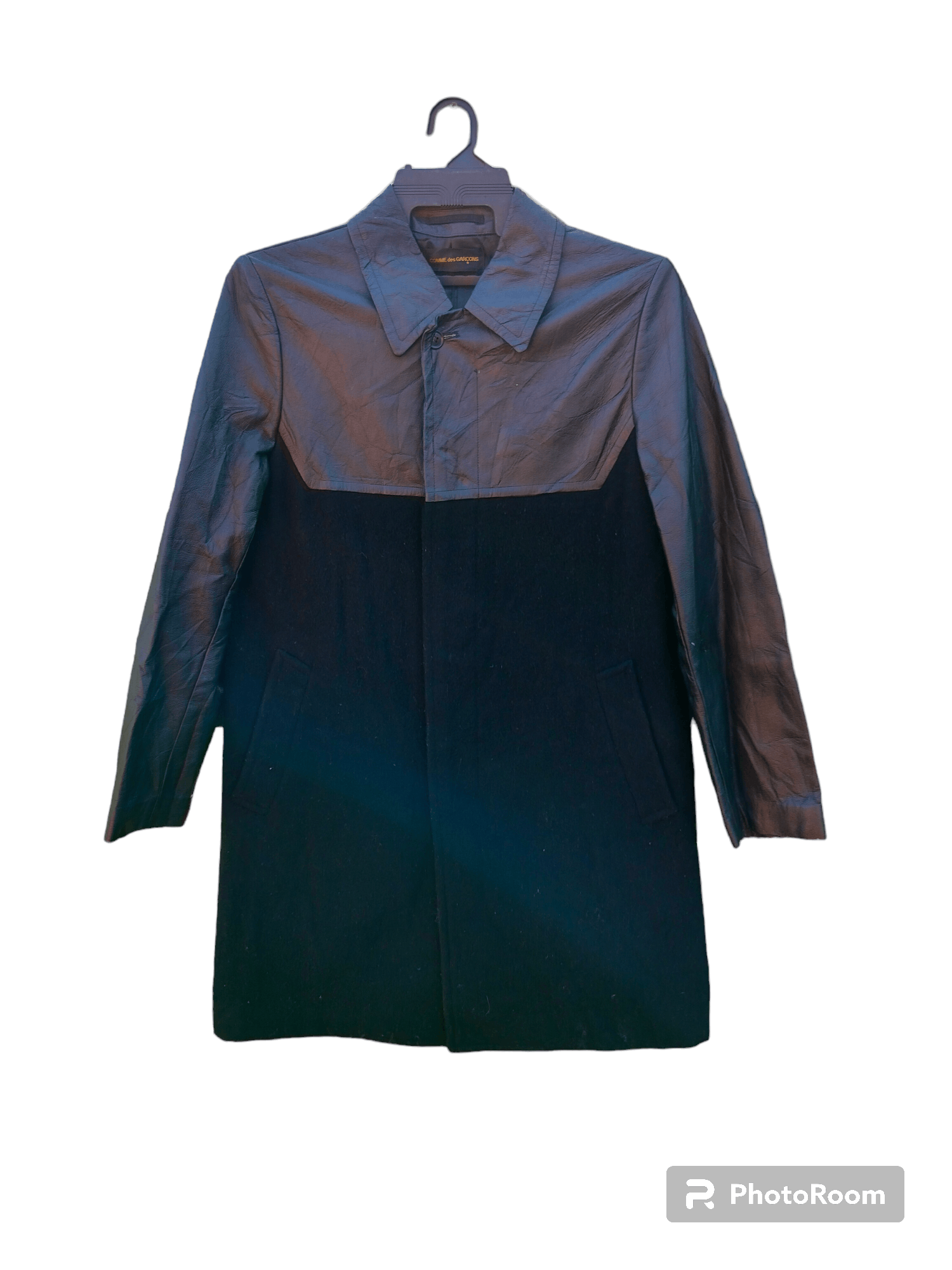 Comme des Garcons AD 2001 COMME DES GARCON WOOL COAT Size US M / EU 48-50 / 2 - 2 Thumbnail