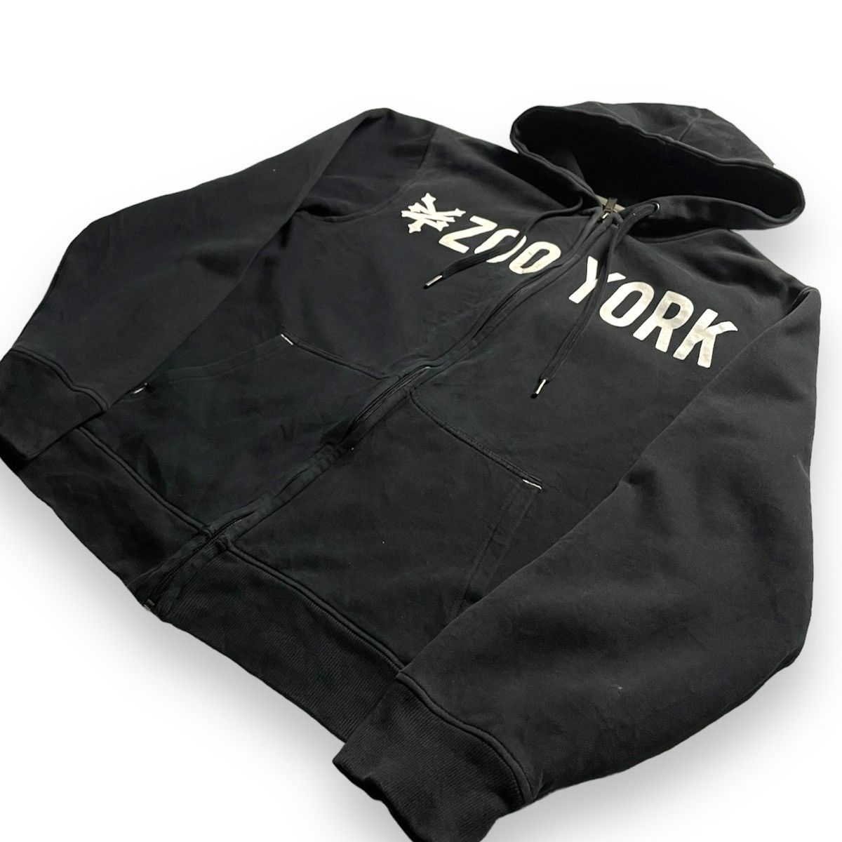 Zoo York ☠️ ZOO YORK SKATEBOARD SKULL HOODIE SWEATER Size US M / EU 48-50 / 2 - 5 Thumbnail