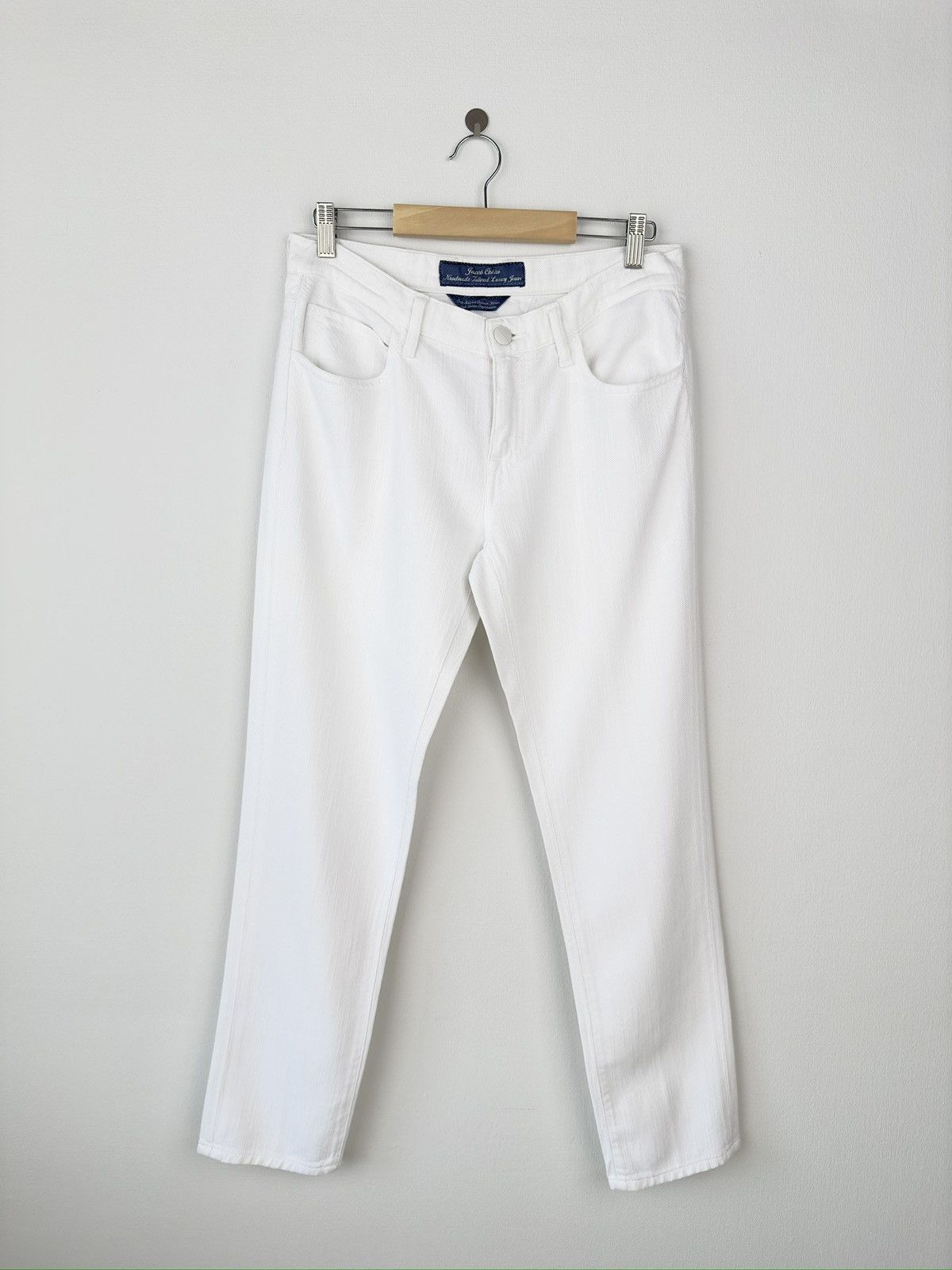 Jacob Cohen JACOB COHEN Karen Luxury Hand Made Pants Cotton Lyocell Size 27" / US 4 / IT 40 - 1 Thumbnail