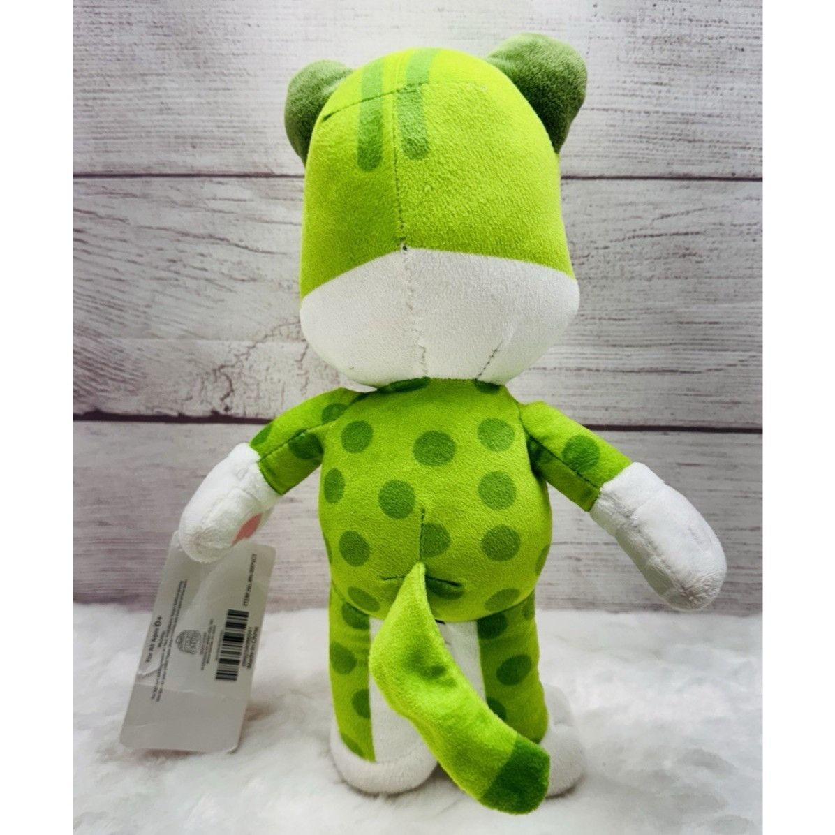Nintendo SUPER MARIO BROS LUIGI Green Cat Suit Plush 12" Nintendo Stu Size ONE SIZE - 6 Thumbnail