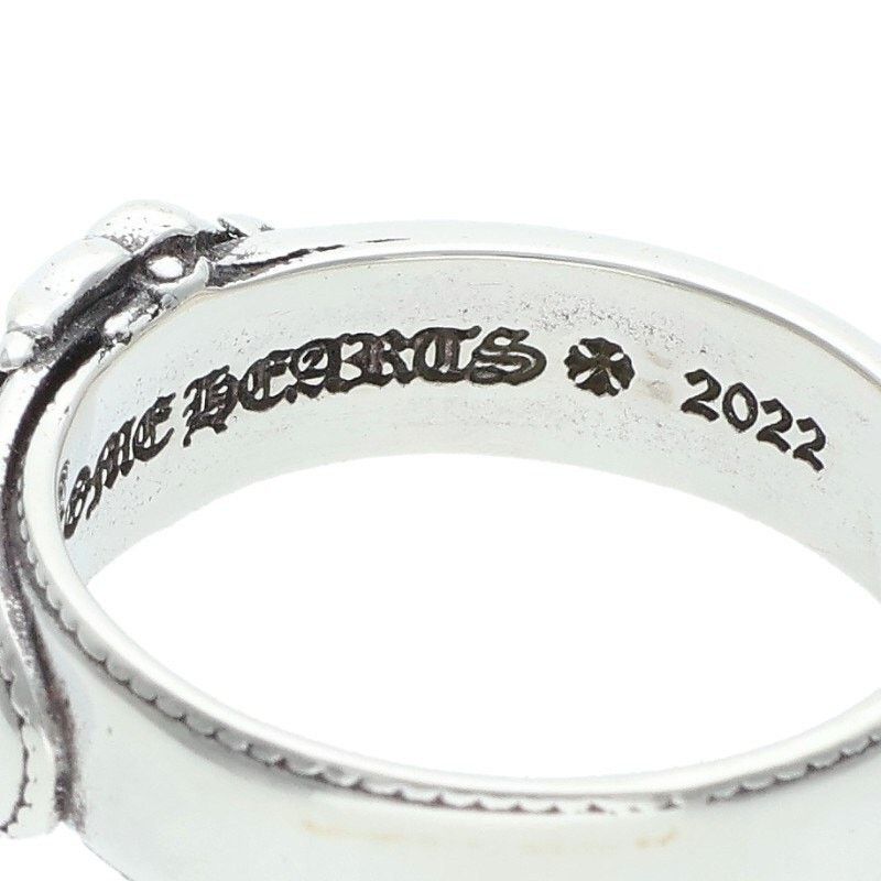 Chrome Hearts Chrome Hearts No. 21 Belted CH Logo Silver Ring Size ONE SIZE - 4 Thumbnail