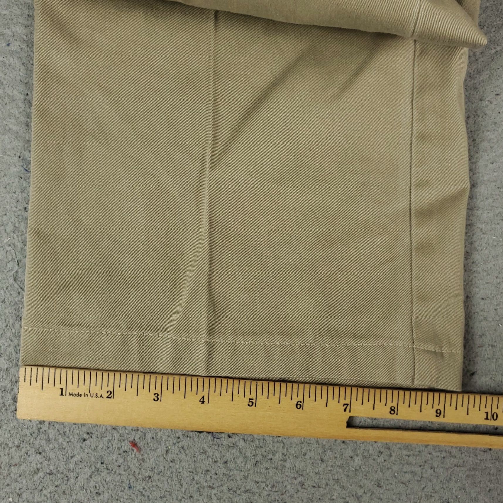 Ralph Lauren Ralph Lauren Chino Pants Mens 42x30 Beige Flat Front Casual Trousers Size US 42 / EU 58 - 6 Thumbnail