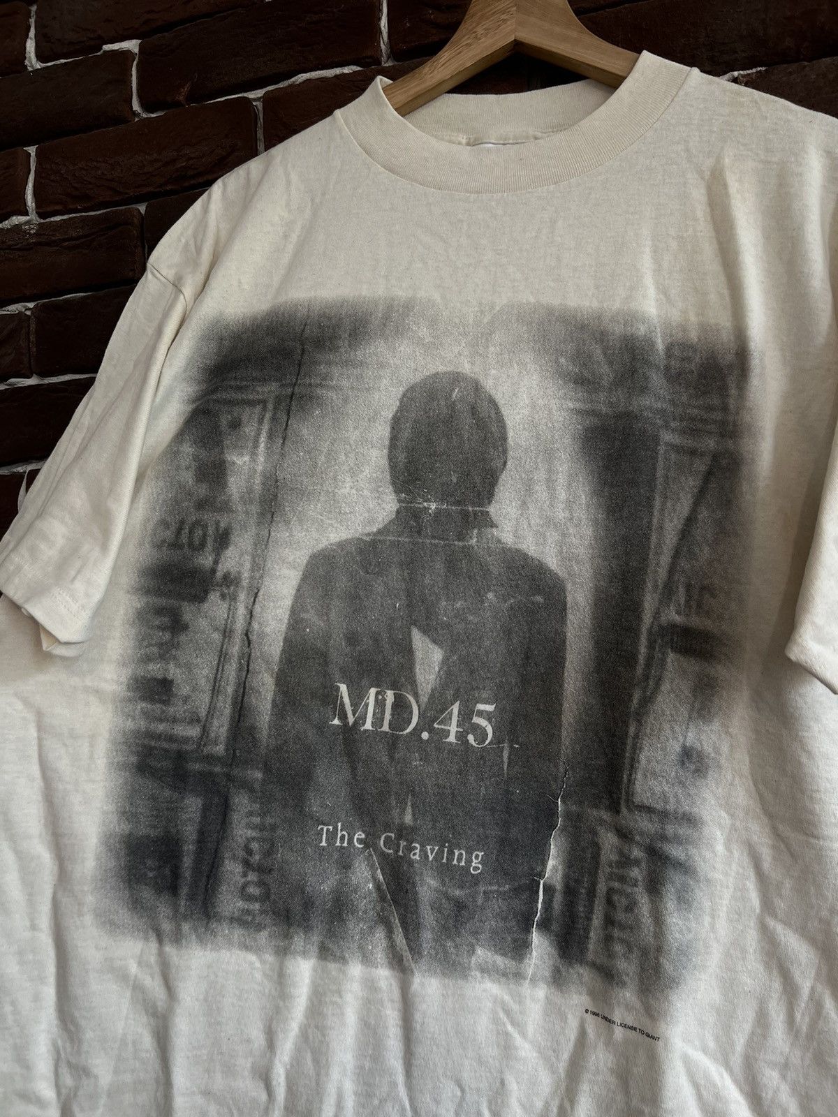 Band Tees 90s Vintage Md.45 The Craving XL Heavy Metal Band T-Shirt Size US XL / EU 56 / 4 - 2 Thumbnail
