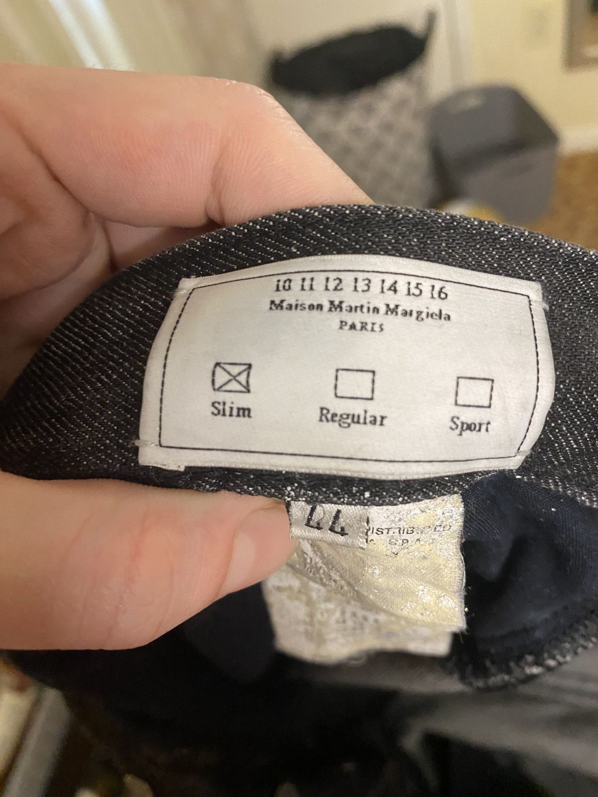 Maison Margiela Maison Margiela Slim Fit Greywash Denim (30) Size US 30 / EU 46 - 3 Thumbnail
