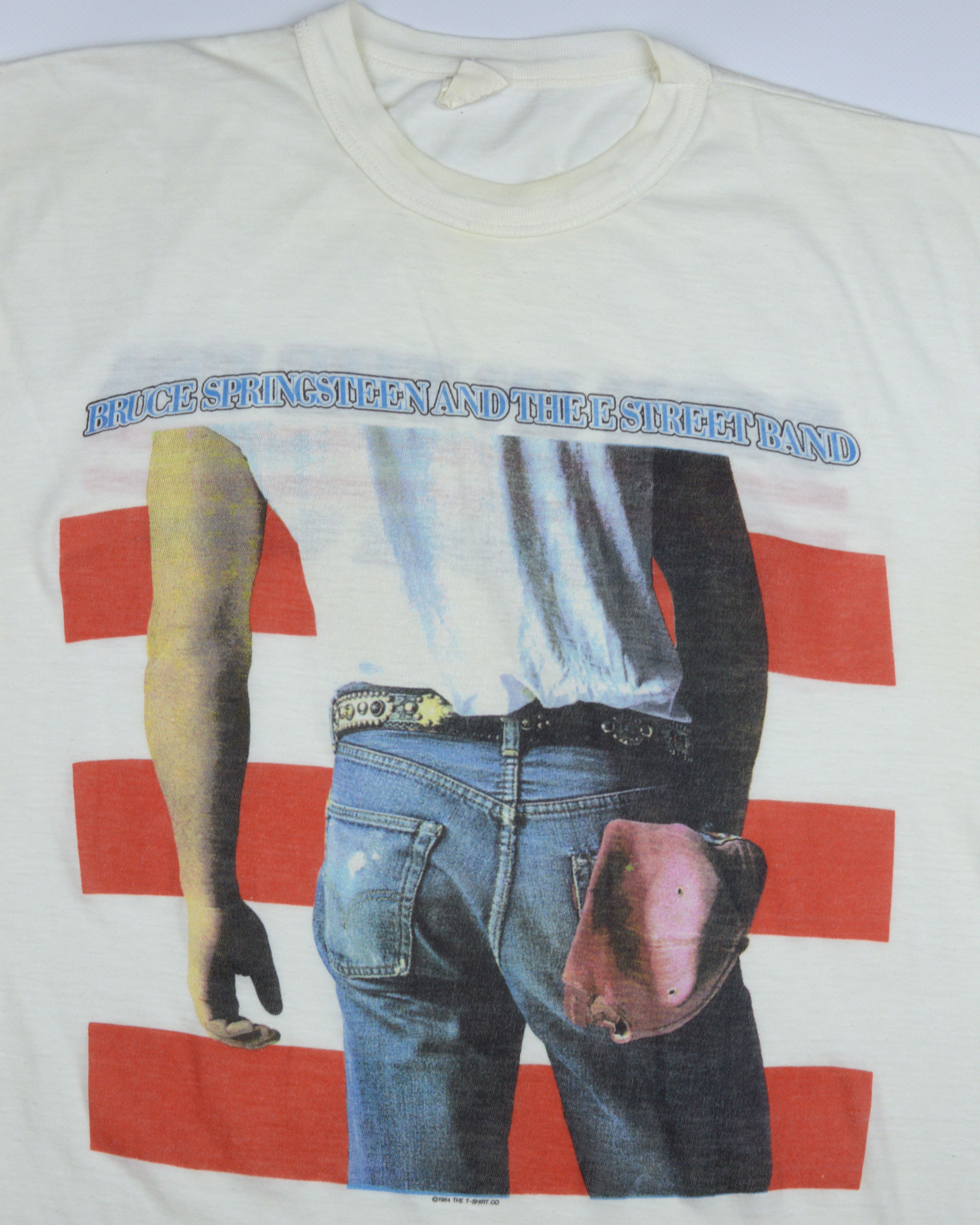 Band Tees × Vintage Vintage Bruce Springsteen And The Streetband 1984 tour shirt Size US L / EU 52-54 / 3 - 3 Thumbnail