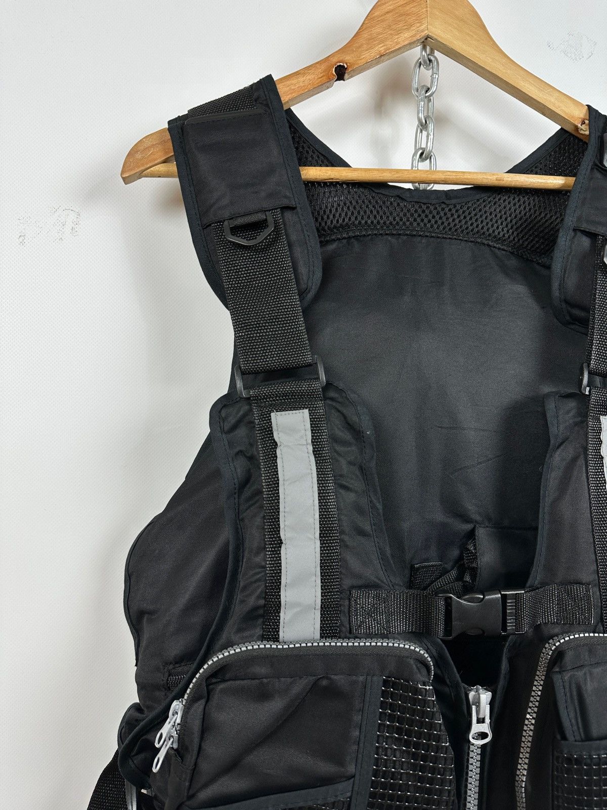 Japanese Brand Multipocket Cargo Utility Vest Y2K Size US XL / EU 56 / 4 - 10 Thumbnail
