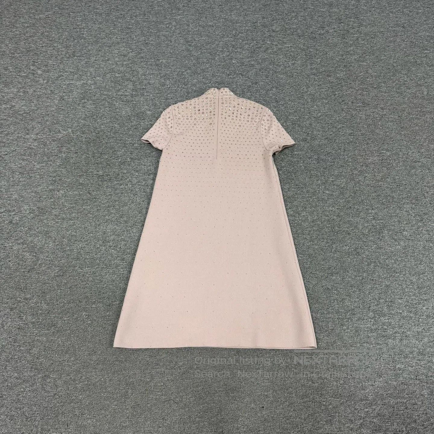 Dior Dior Wool Knit Full Diamond Dress. Size XS / US 0-2 / IT 36-38 - 4 Thumbnail