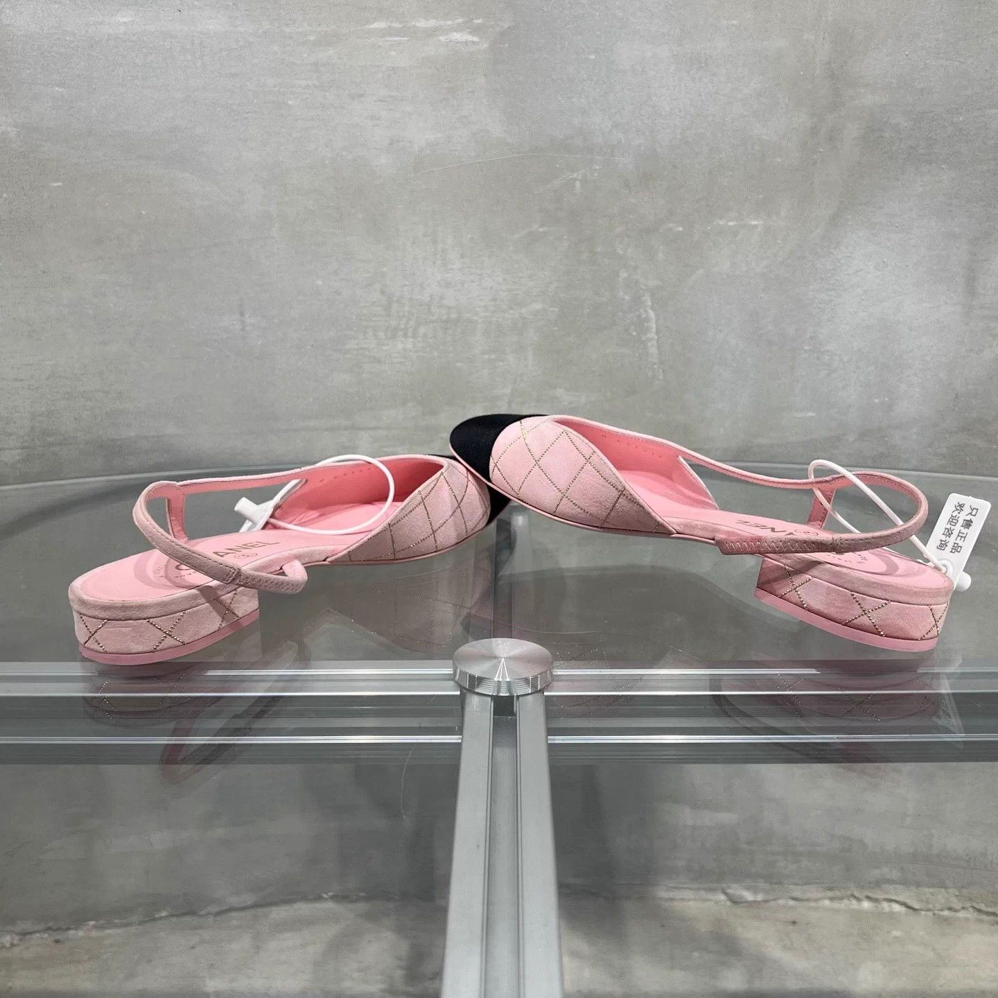 Chanel Chanel Slingback Pink Sandal 37.5 Size US 6.5 / IT 36.5 - 4 Thumbnail