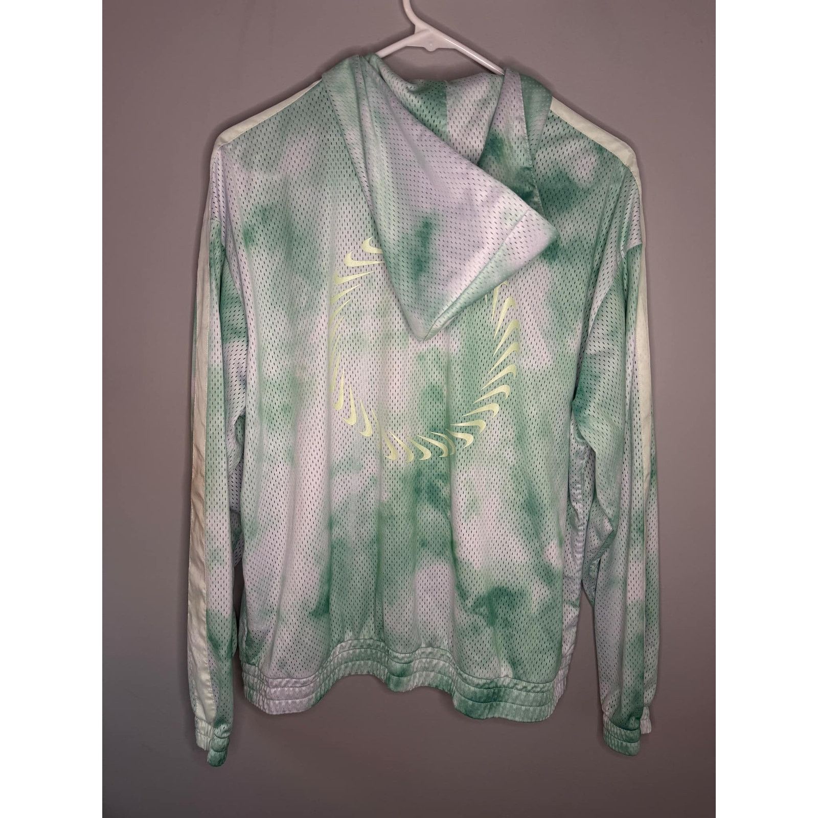 Nike Nike Icon Clash Full Zip Tie Dye Mesh Hoodie Jacket Medium Size M / US 6-8 / IT 42-44 - 6 Thumbnail