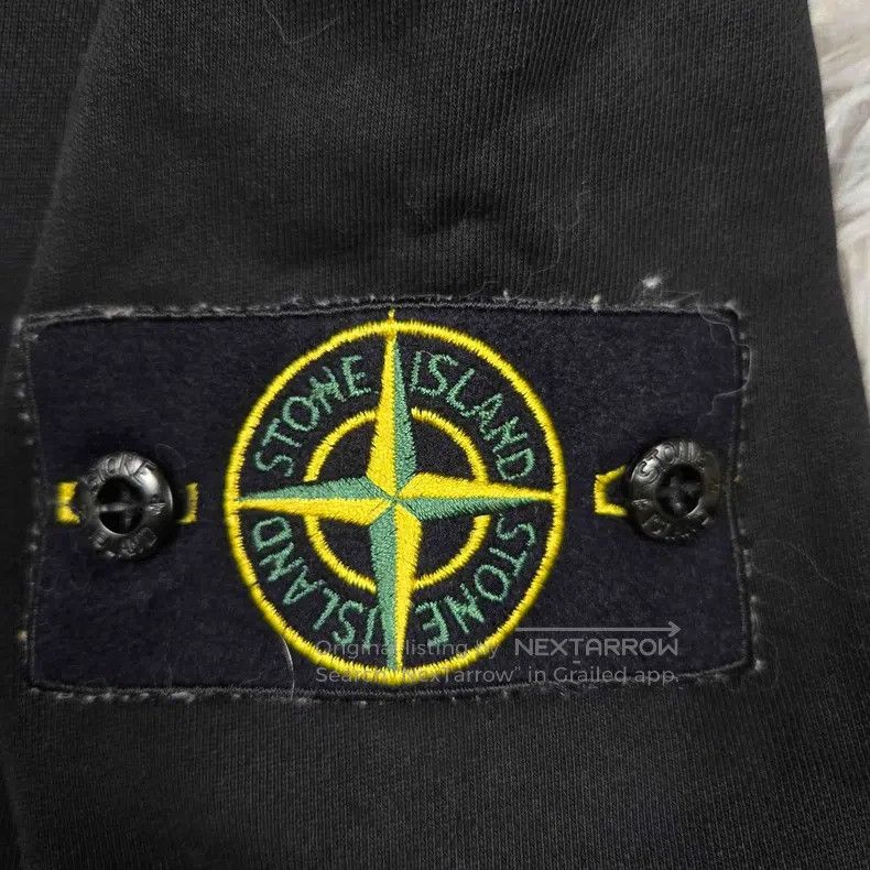 Stone Island Stone Island Black Basic Hoodie Long Sleeve, XXL Size Size US XXL / EU 58 / 5 - 4 Thumbnail