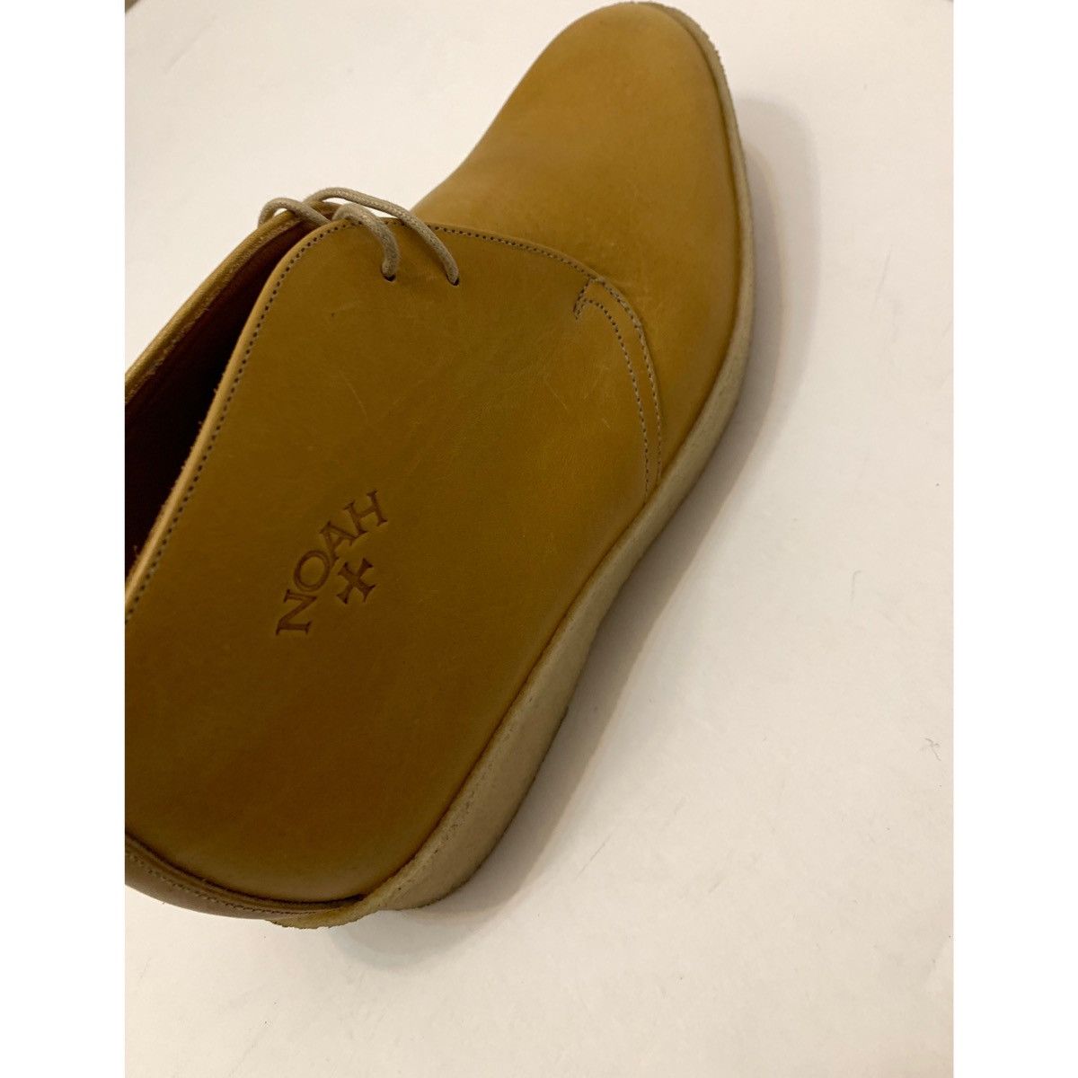 Noah NOAH ➕ SANDERS WAXED LEATHER CHUKKA BOOTS Size US 8 / EU 41 - 9 Thumbnail