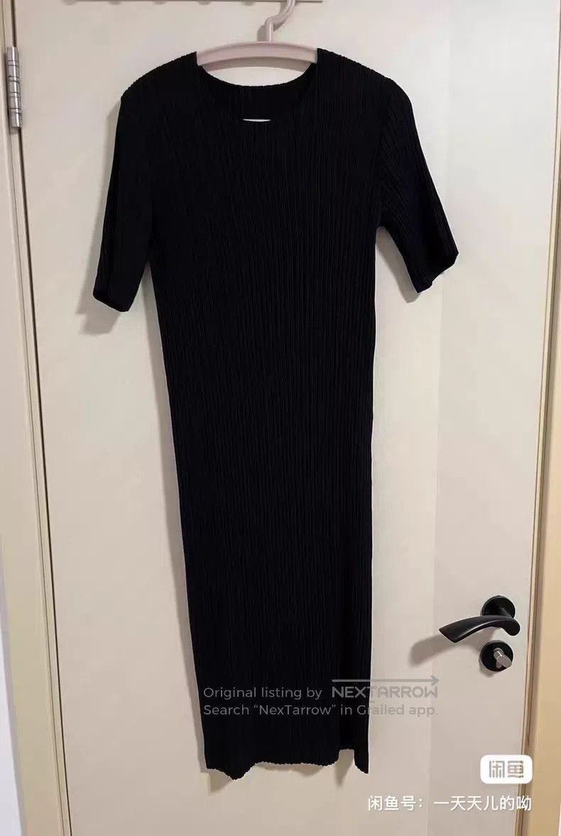 Issey Miyake Issey Miyake Black Dress Size M / US 6-8 / IT 42-44 - 2 Thumbnail