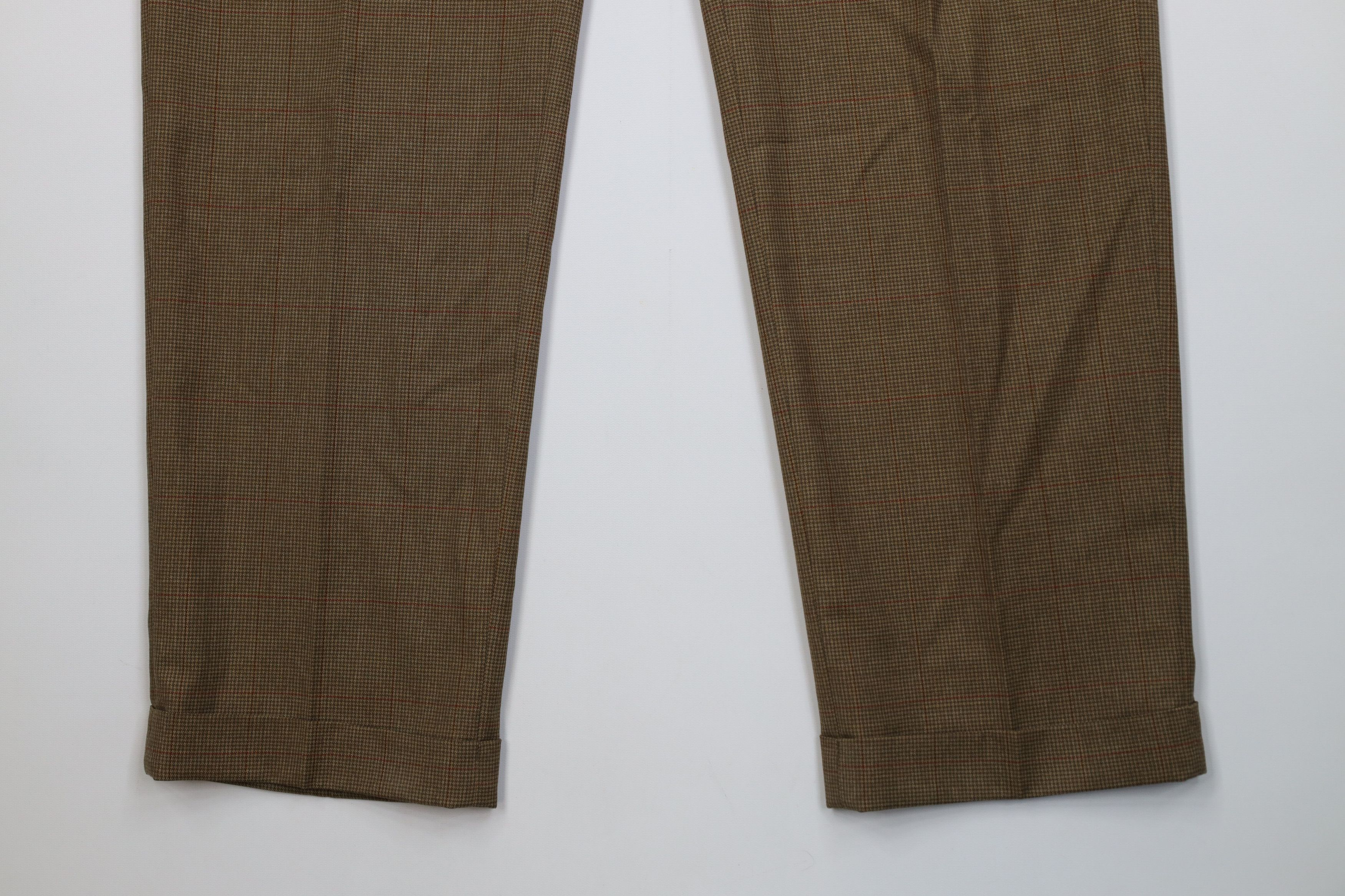 Tommy Hilfiger Vintage 90s Tommy Hilfiger Wool Knit Wide Leg Chino Pants Size US 36 / EU 52 - 4 Thumbnail