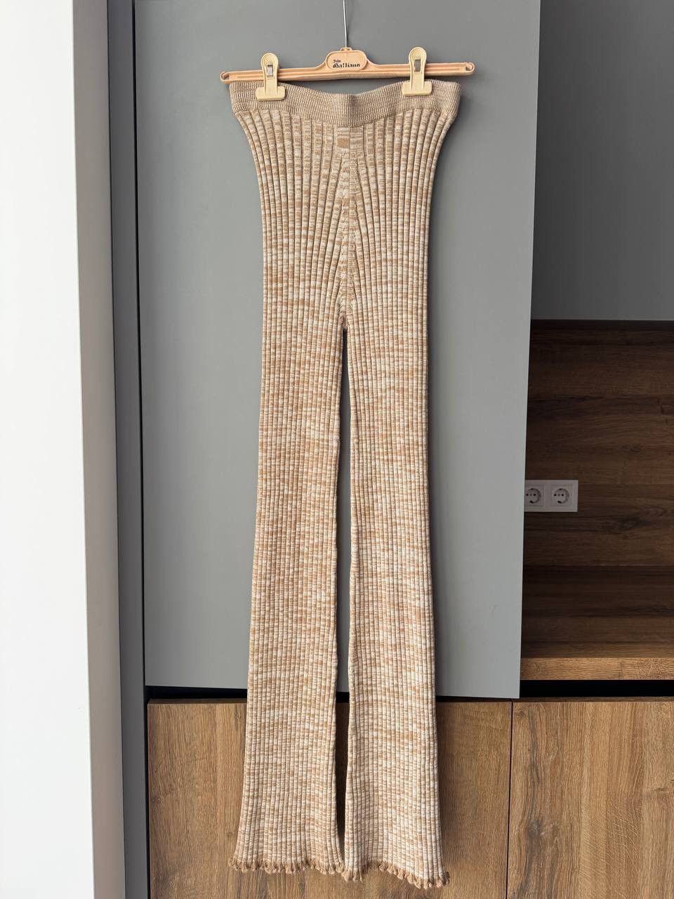 Jil Sander JIL SANDER LUXURY WOOL KNITTED LEGGINGS PANTS Size 27" / US 4 / IT 40 - 1 Thumbnail