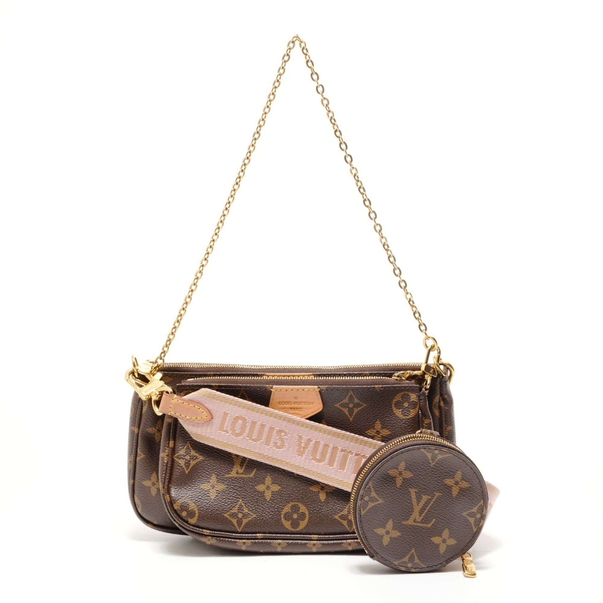 Louis Vuitton Louis Vuitton Monogram Multi Pochette Quessoir Shoulder Bag, Brown Size ONE SIZE - 1 Thumbnail