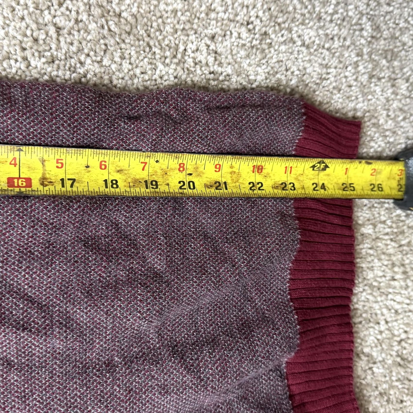 Tasso Elba Tasso Elba Sweater Mens Medium Red Supima Cotton Tight Knit Crewneck Pullover Size US M / EU 48-50 / 2 - 7 Thumbnail