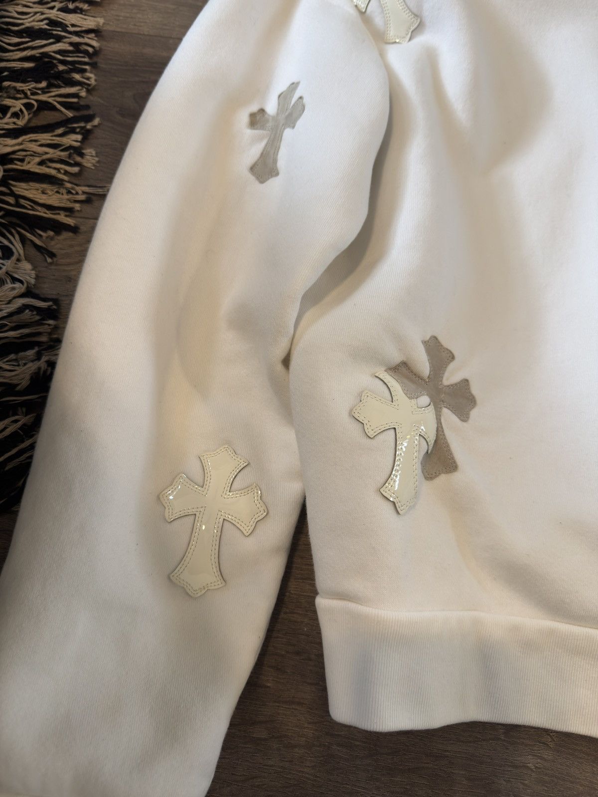 Chrome Hearts Chrome Heart Cross Patch Crewneck Size US M / EU 48-50 / 2 - 7 Thumbnail