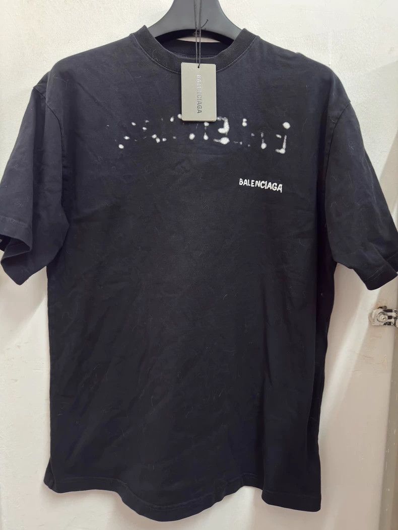 Balenciaga Balenciaga Ink-jet short sleeve Size US XS / EU 42 / 0 - 1 Thumbnail