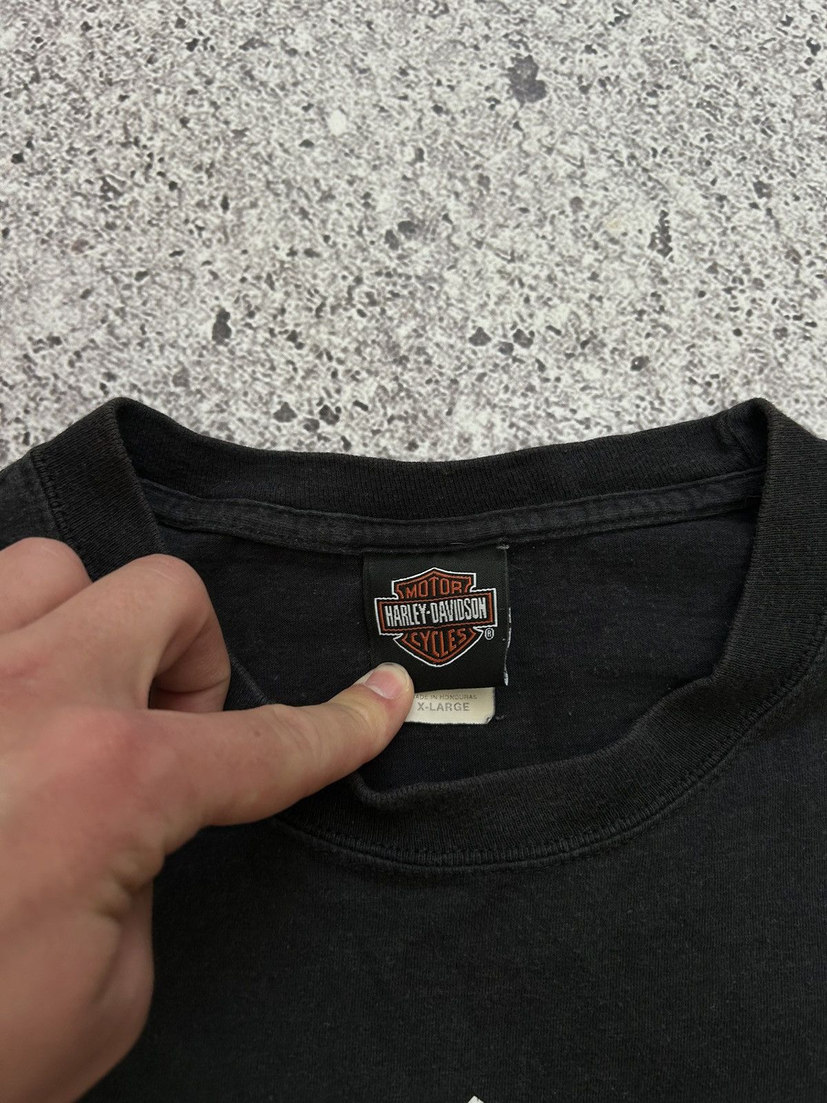 Band Tees × Harley Davidson × Vintage Vintage 2012 Harley Davidson Moto Senn AG Retro T-Shirt Size US XL / EU 56 / 4 - 10 Thumbnail