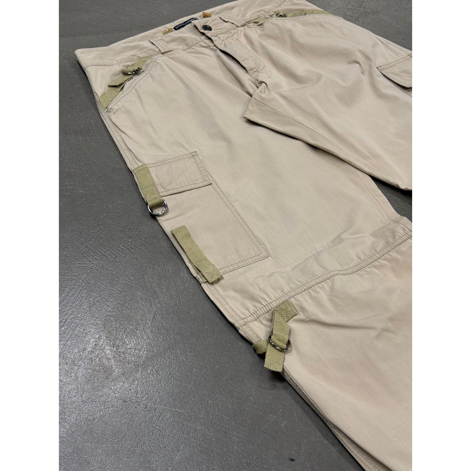 Dolce & Gabbana S/S2004 Dolce & Gabbana bondage cargo pants Size US 32 / EU 48 - 4 Thumbnail