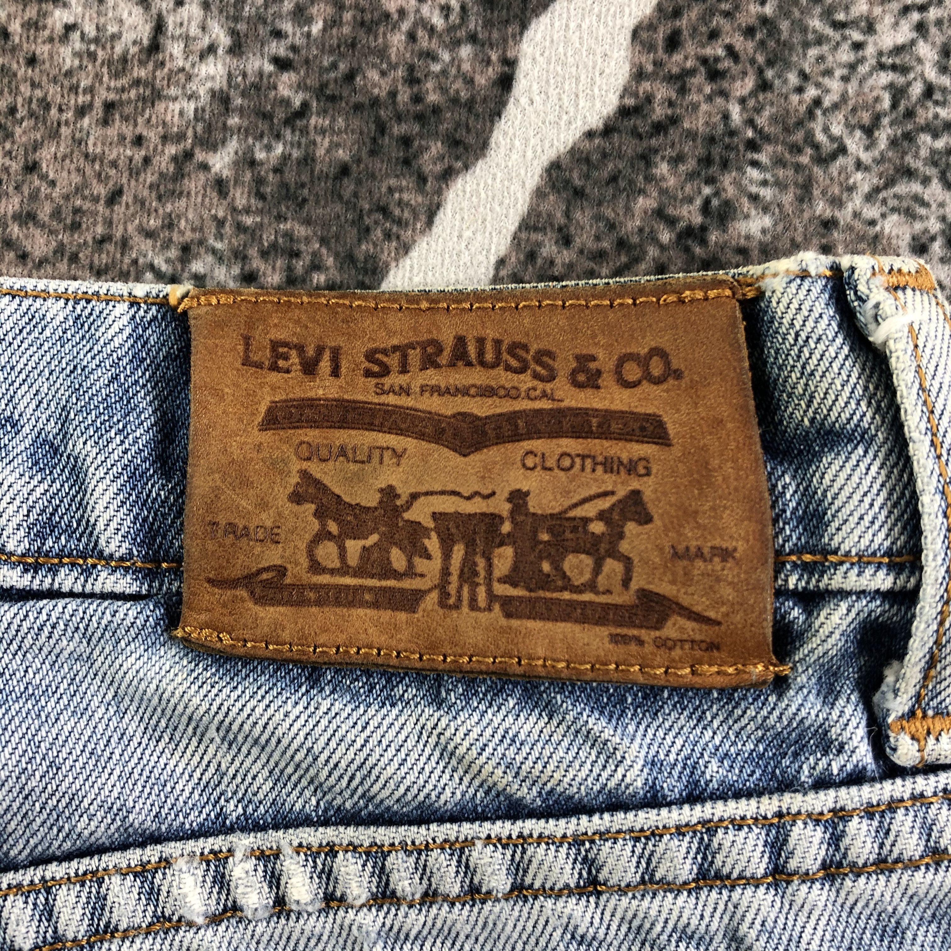 Levi's Vintage Levis 626 Jeans Distressed Denim KJ2396 Size US 29 - 5 Thumbnail
