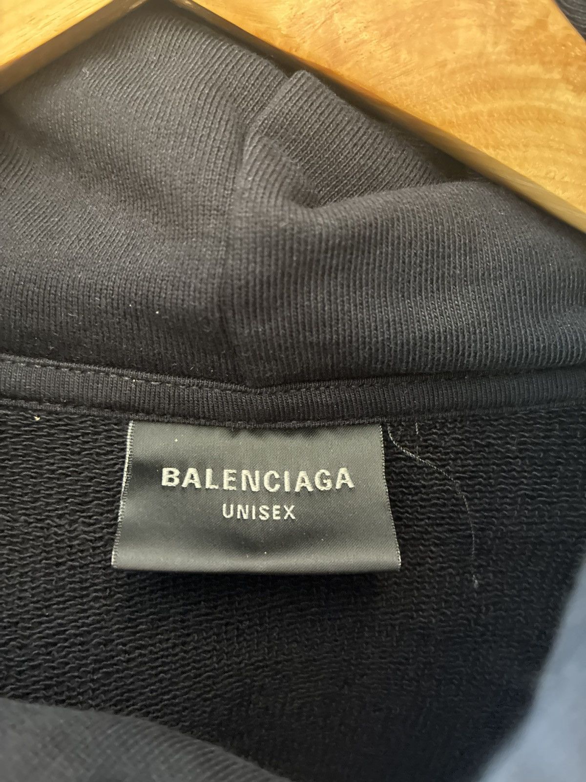 Balenciaga BALENCIAGA Crypto Hoodie Size US L / EU 52-54 / 3 - 6 Thumbnail