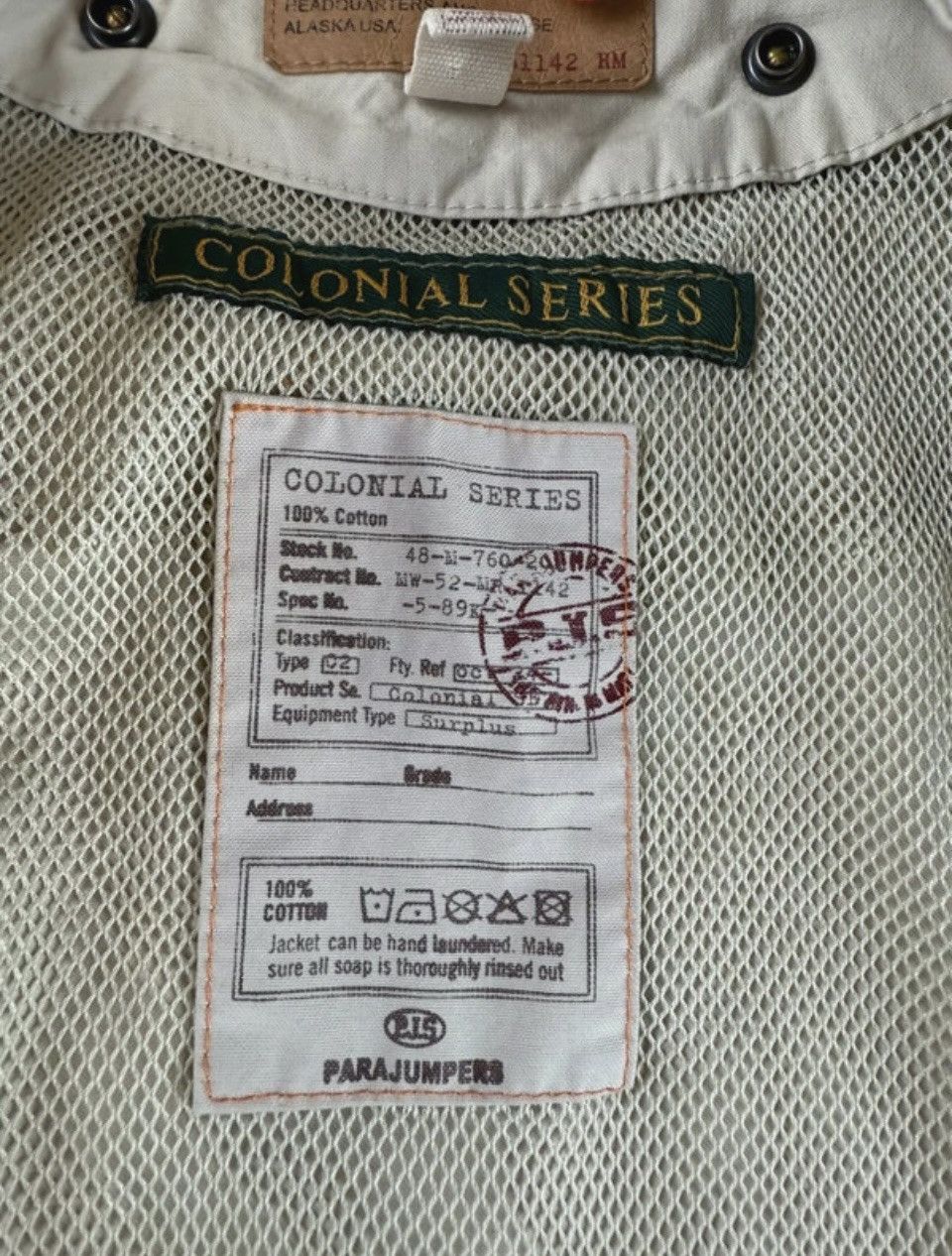 Parajumpers Parajumpers Colonial Series MilitaryJacket Rare ArchivePiece Size US XL / EU 56 / 4 - 8 Thumbnail