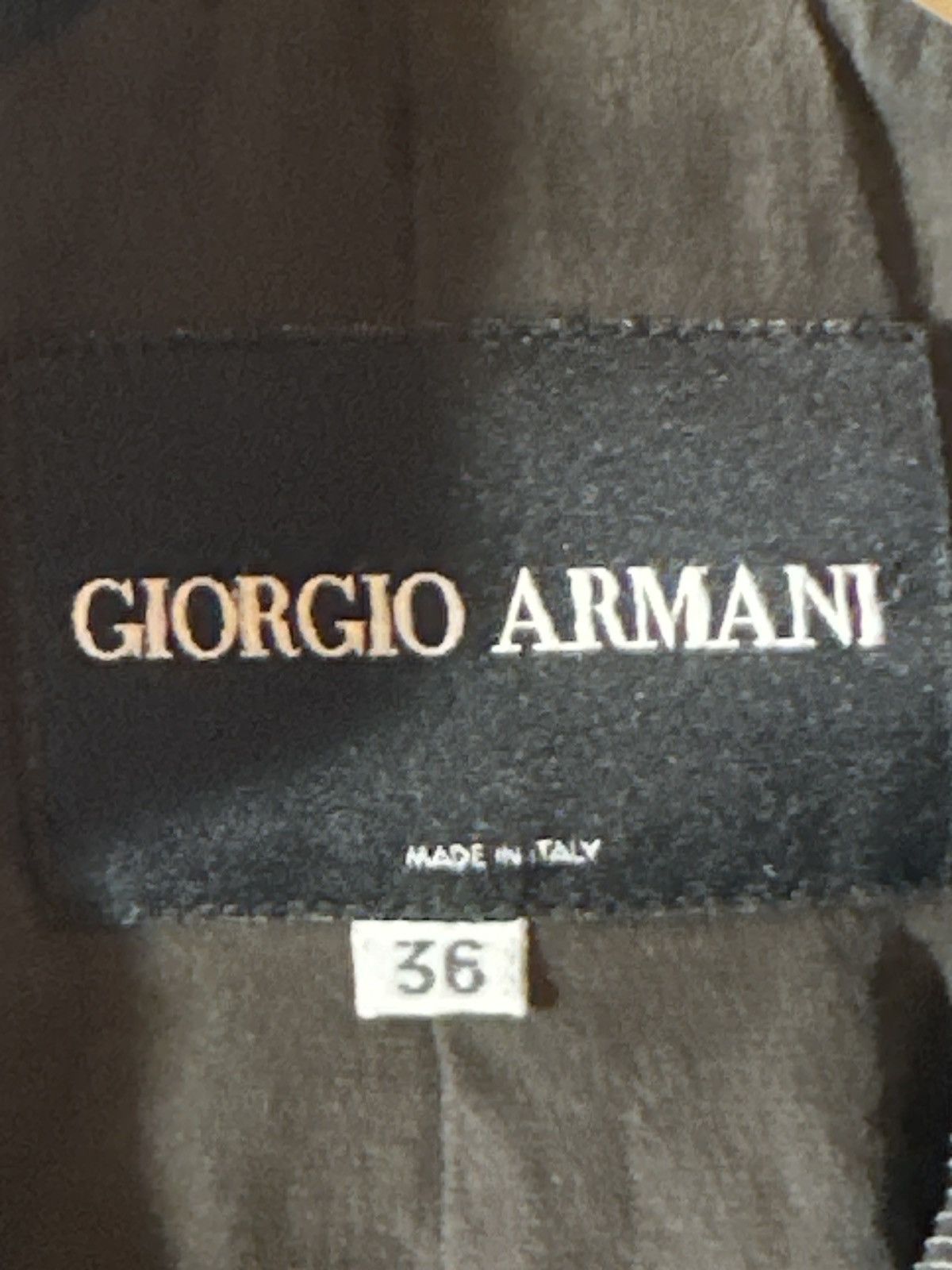 Giorgio Armani Giorgio Armani Vintage Double Breasted Ribbed Blazer Size XS / US 0-2 / IT 36-38 - 7 Thumbnail
