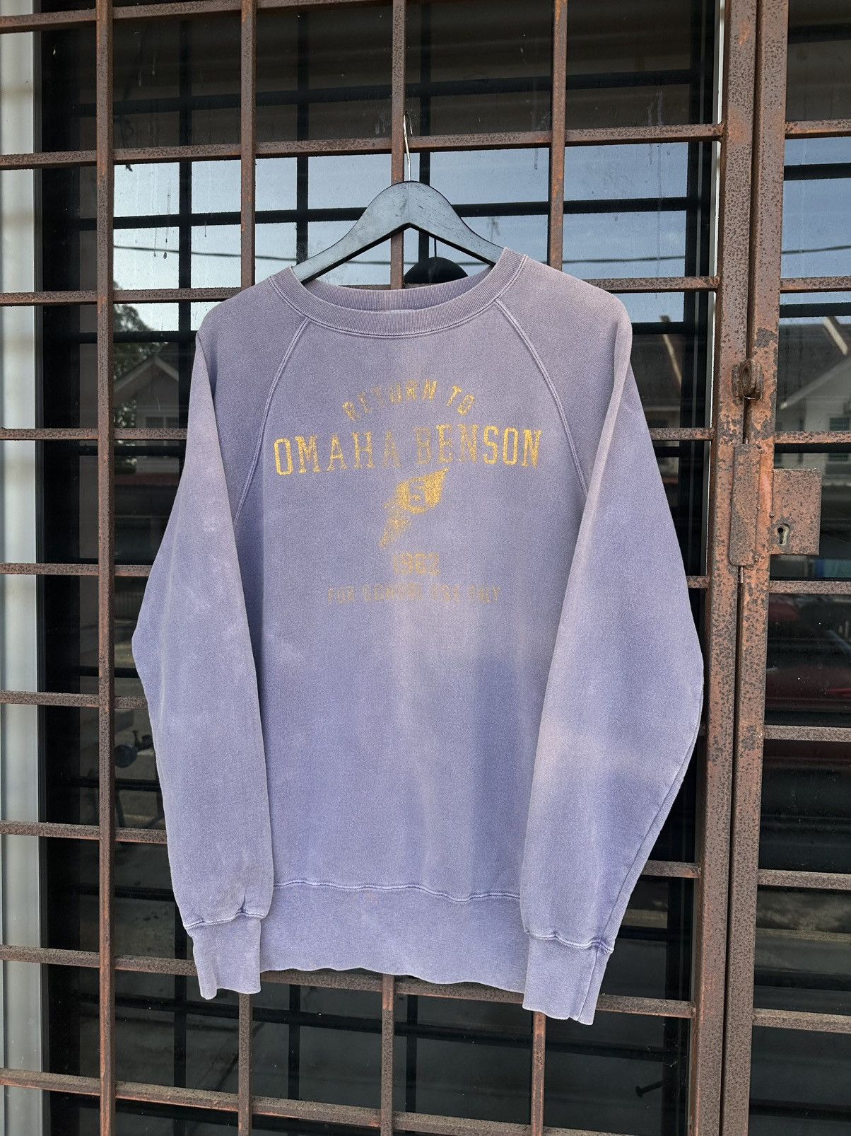 Vintage Thrashed Sun Faded Omaha Benson Distressed Erd Grunge Size US S / EU 44-46 / 1 - 4 Thumbnail