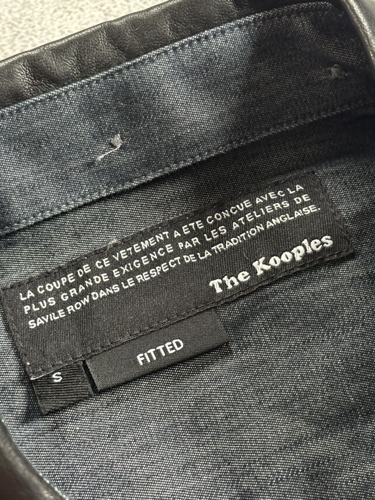 The Kooples The Kooples S/size button up denim shirt long sleeve Size US S / EU 44-46 / 1 - 9 Thumbnail