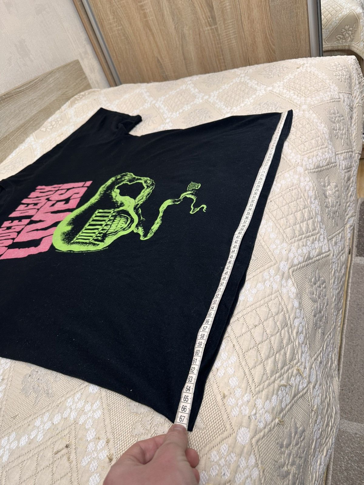 Vintage 🔥 Vintage Judge Dredd Judge Death Tag Comics Movie T Shirt Size US XXL / EU 58 / 5 - 10 Thumbnail
