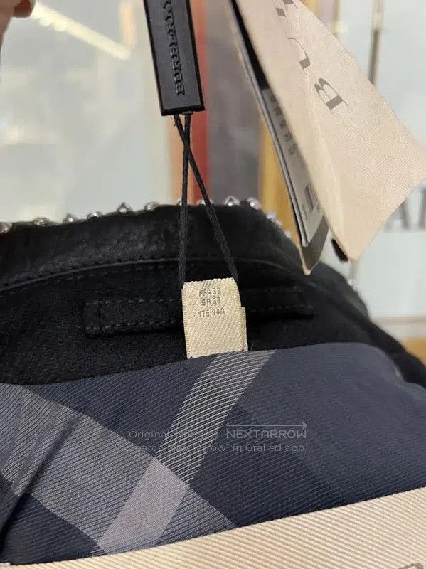 Burberry Burberry Black Wool Collar Coat for Women. Size M / US 6-8 / IT 42-44 - 6 Thumbnail