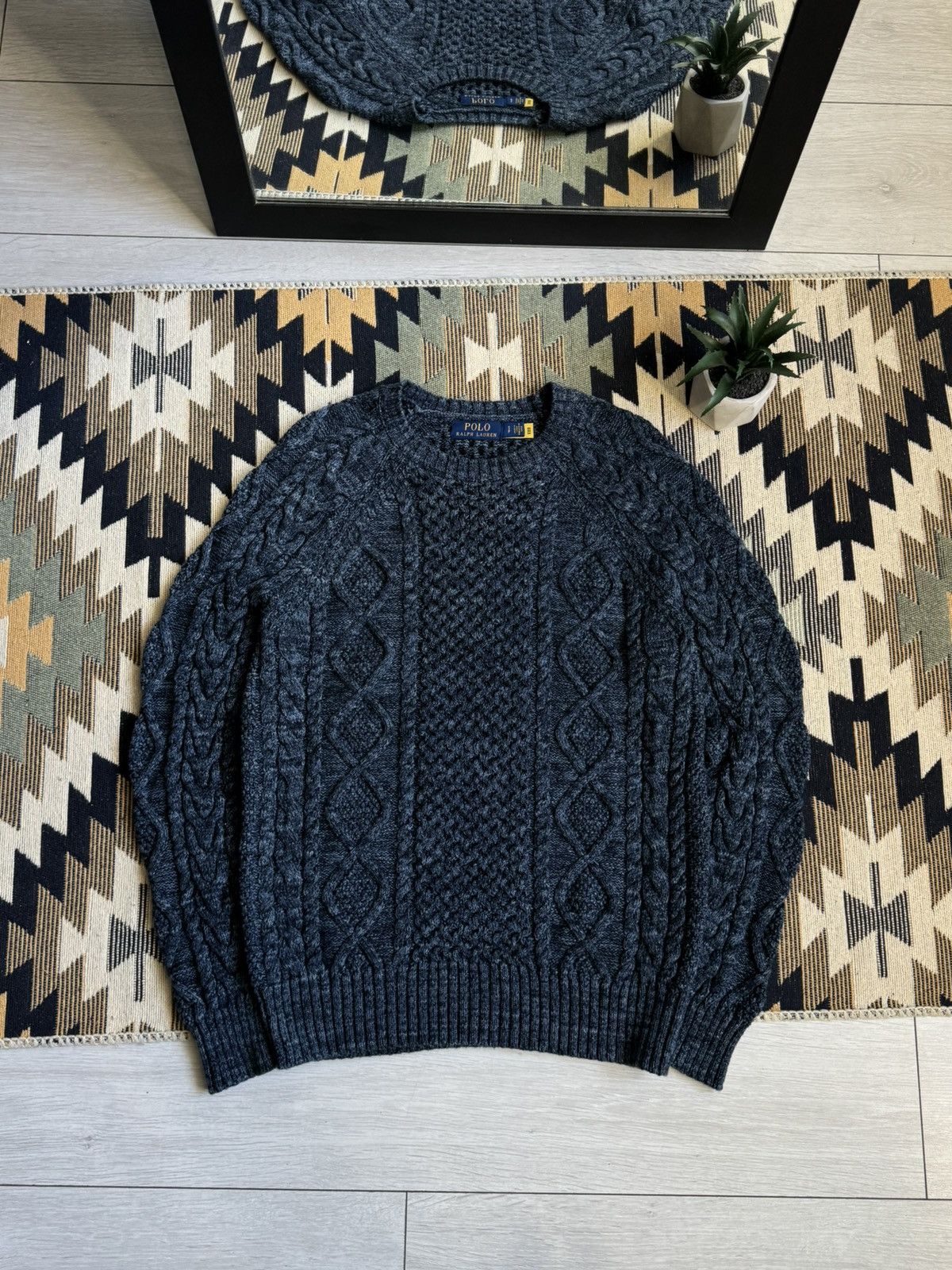 Polo Ralph Lauren Fisherman Cable Knit Sweater