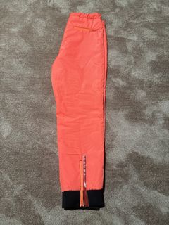 Prada orange outlet pants