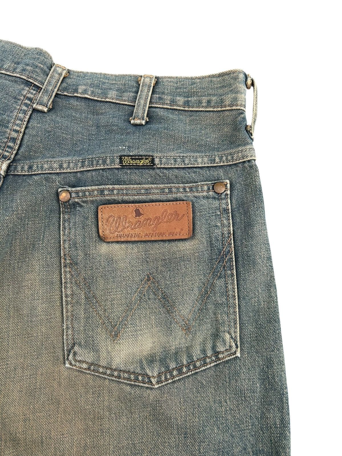 Kapital Vintage Wrangler Selvedge Rusty Distressed Denim Jeans Size US 30 / EU 46 - 5 Thumbnail