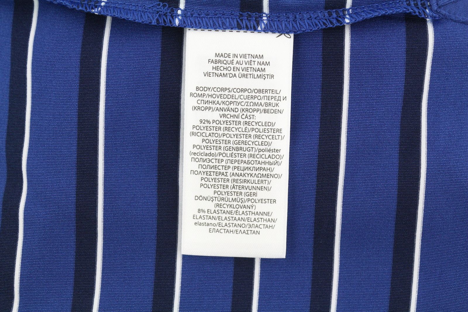 RLX Ralph Lauren GOLF M Blue Striped Polo Wicking 84557 Size US M / EU 48-50 / 2 - 9 Thumbnail