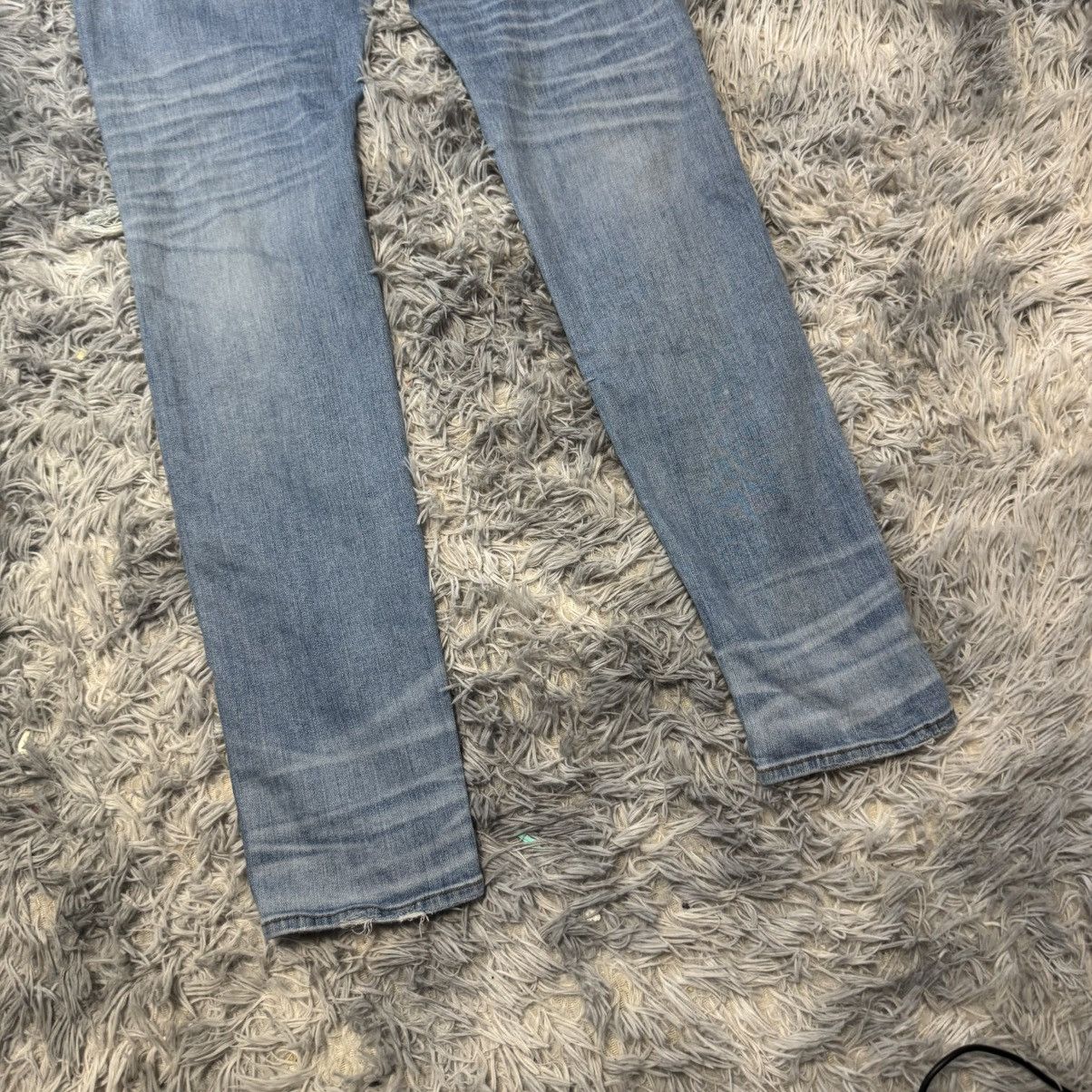Amiri Amiri Distressed Skinny Denim Jeans - Light Blue Size US 36 / EU 52 - 10 Thumbnail