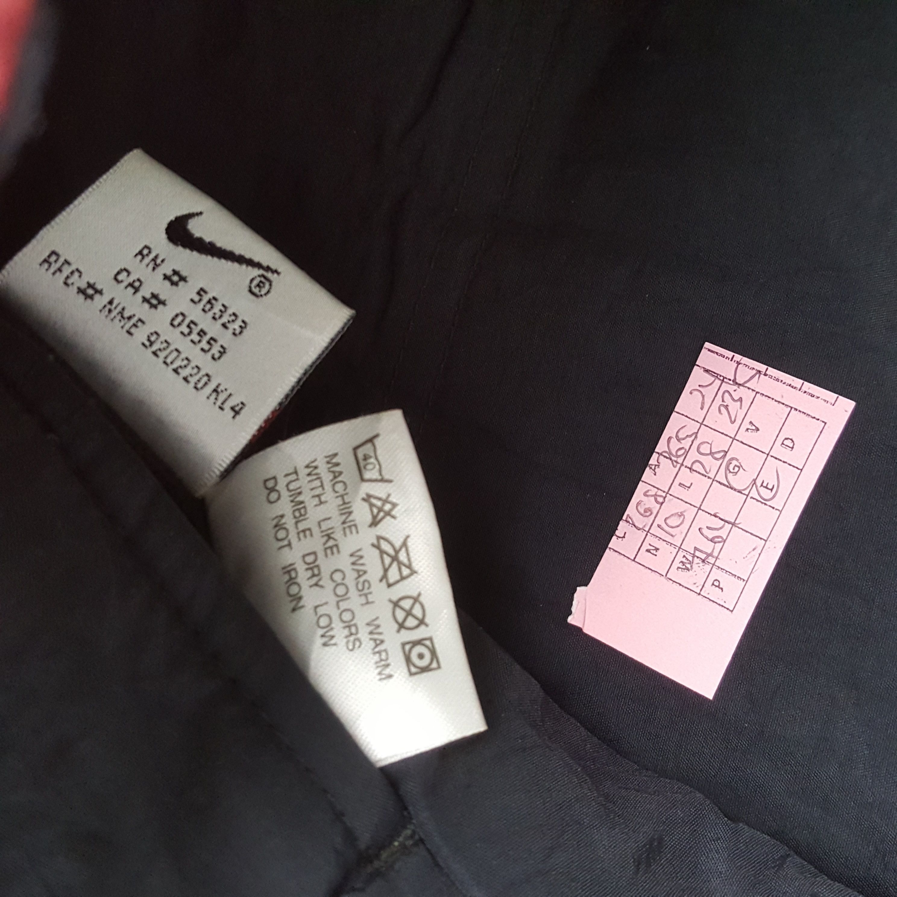 Nike × Vintage Nike Reversible Jacket Big Logo Design Size US XL / EU 56 / 4 - 11 Thumbnail