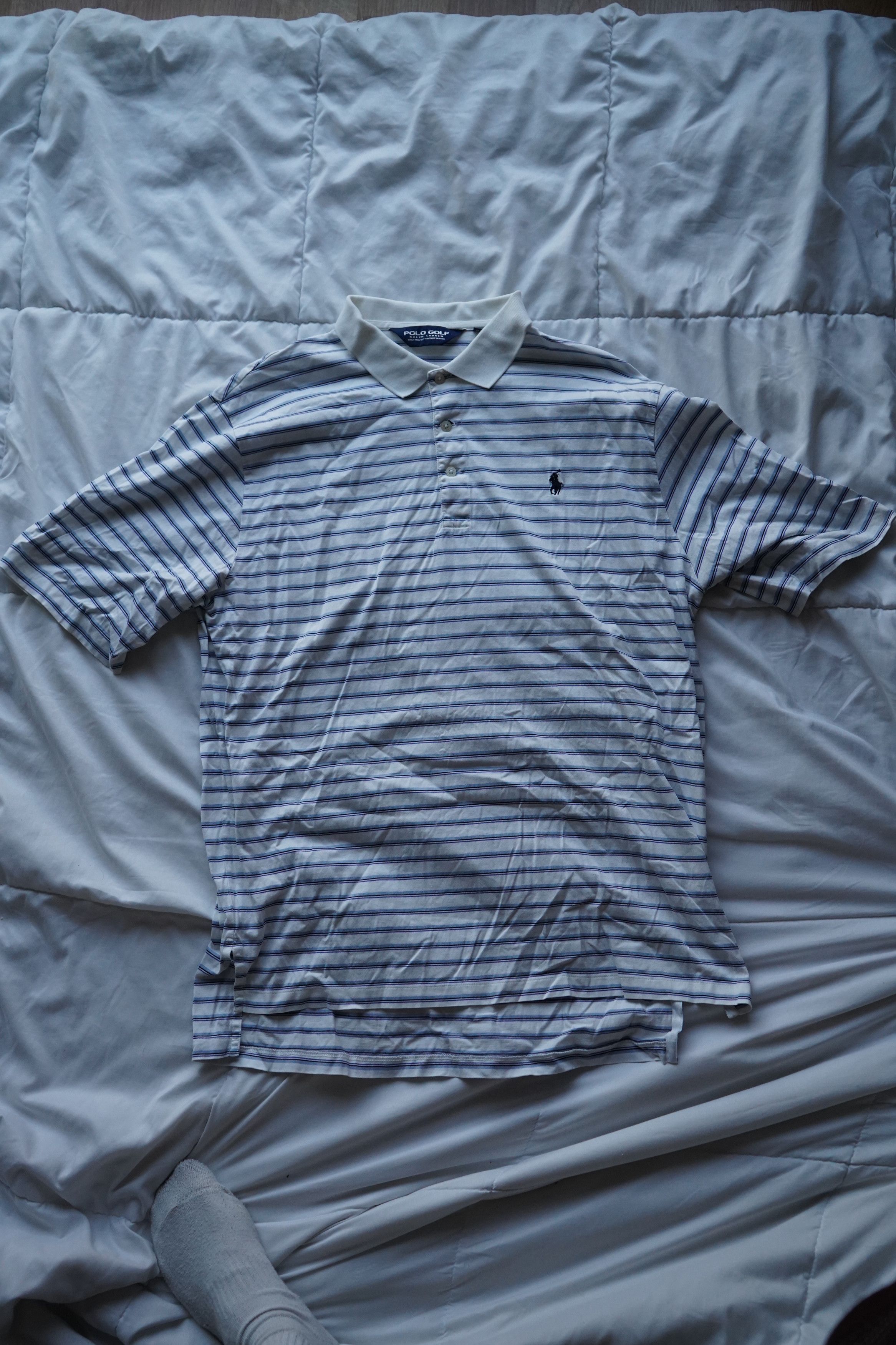 Polo Ralph Lauren Vintage Polo Ralph Lauren Golf Polo Size L Size US L / EU 52-54 / 3 - 2 Thumbnail