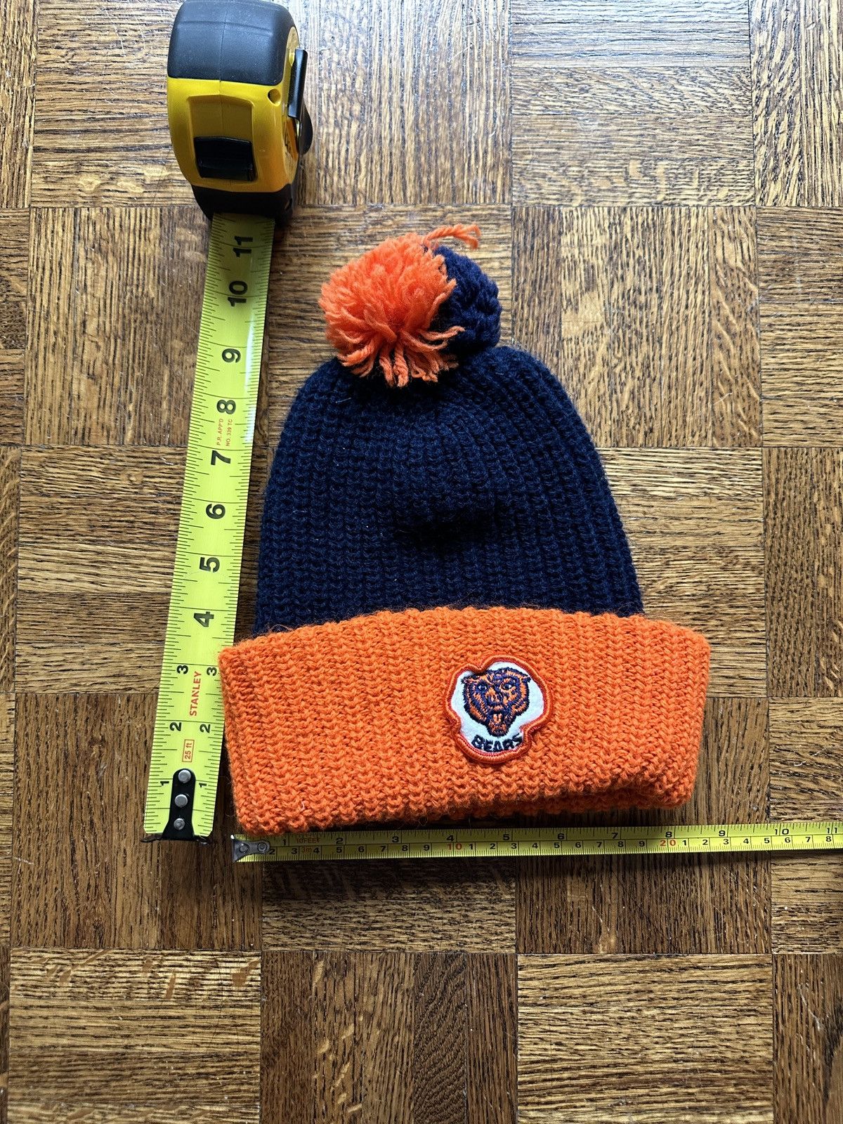 Vintage Vintage Chicago Bears Pom Beanie Size ONE SIZE - 5 Thumbnail