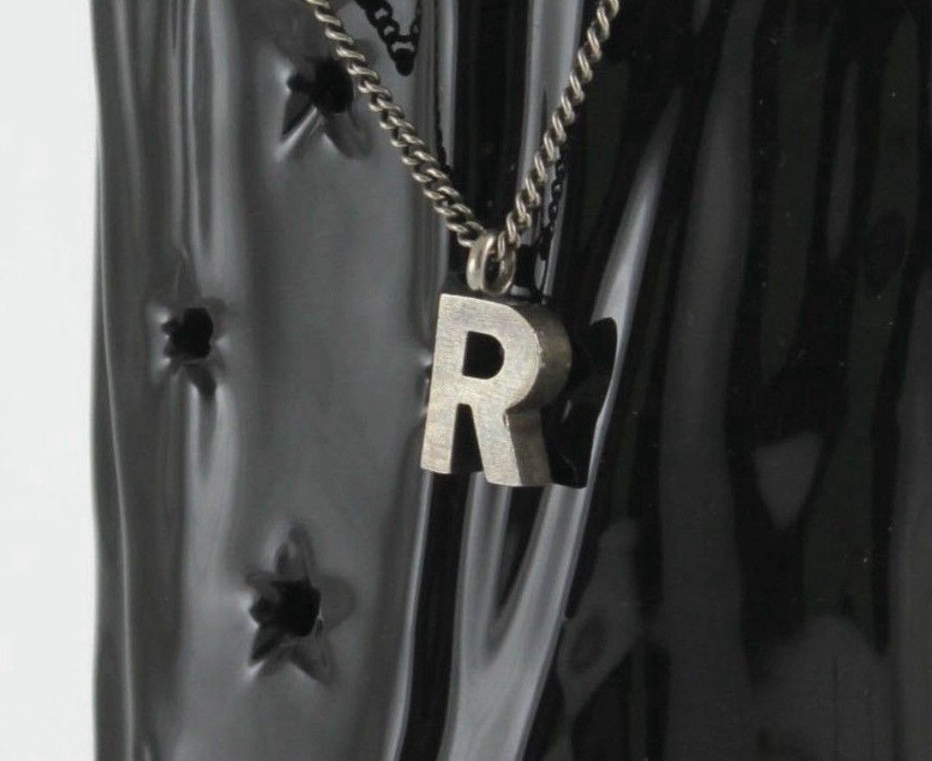 Raf Simons Raf Simons Redux R Silver Necklace Size ONE SIZE - 2 Thumbnail