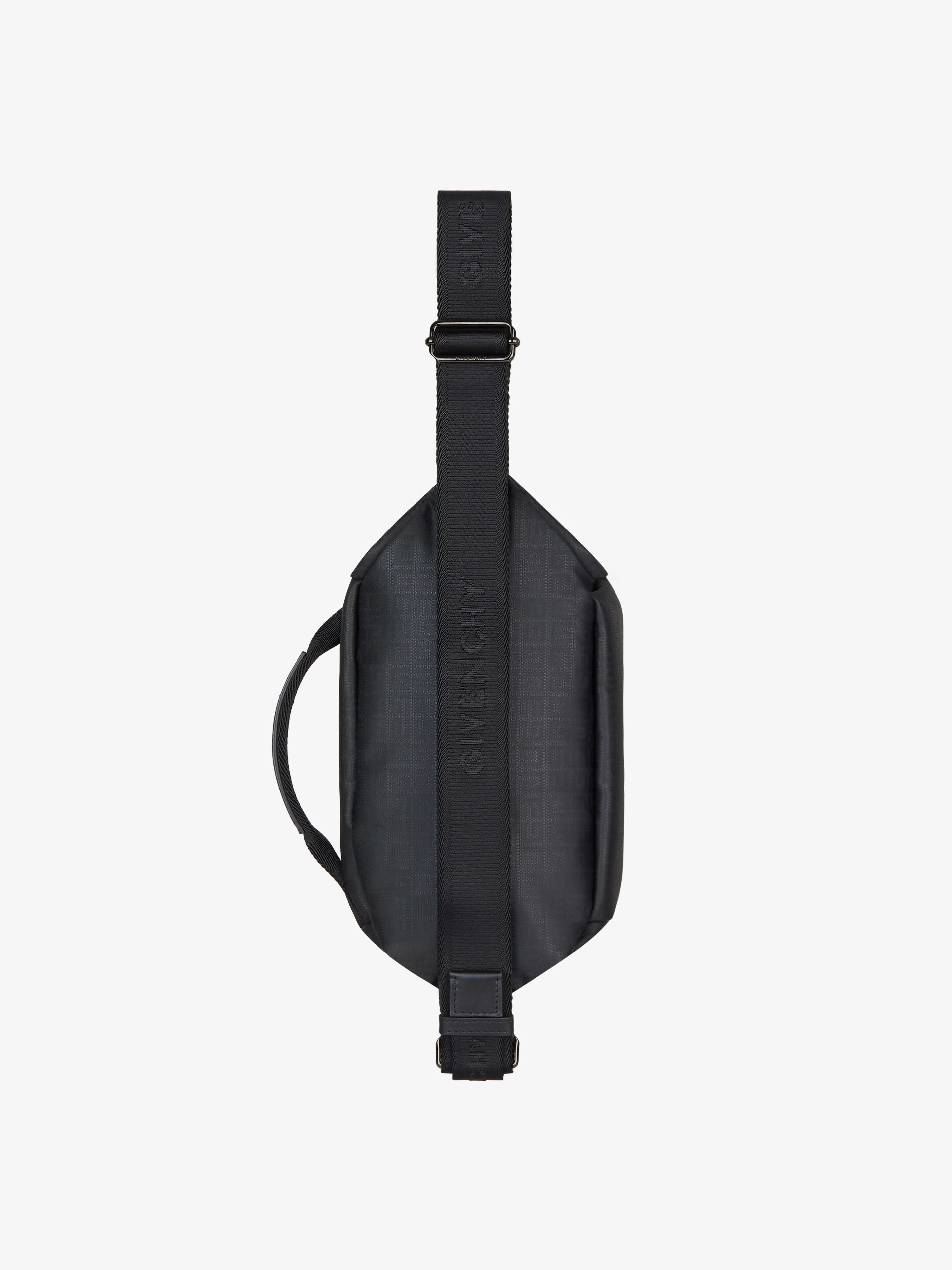 Givenchy o1w1db10925 Size: OS / G-Zip Bumbag in Black Size ONE SIZE - 4 Thumbnail