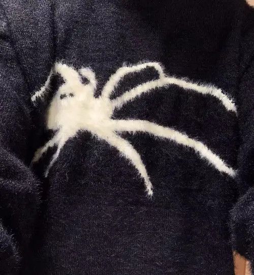 Japanese Brand Retro punk super soft spider premium mohair sweater jumper Size US L / EU 52-54 / 3 - 5 Thumbnail