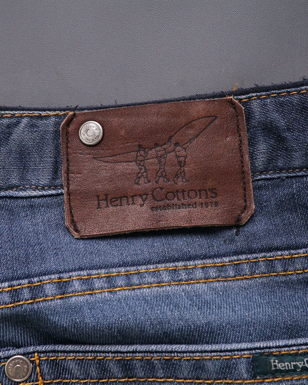 Henry Cotton's ✨Vintage 90s British Denim by Henry Cottons Size US 30 / EU 46 - 10 Thumbnail