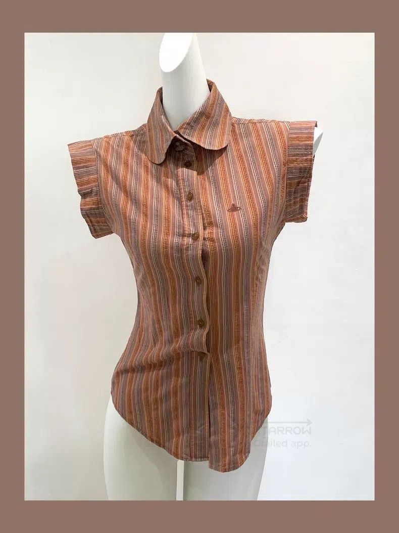 Vivienne Westwood Vivienne Westwood Striped Shirt Size M / US 6-8 / IT 42-44 - 7 Thumbnail