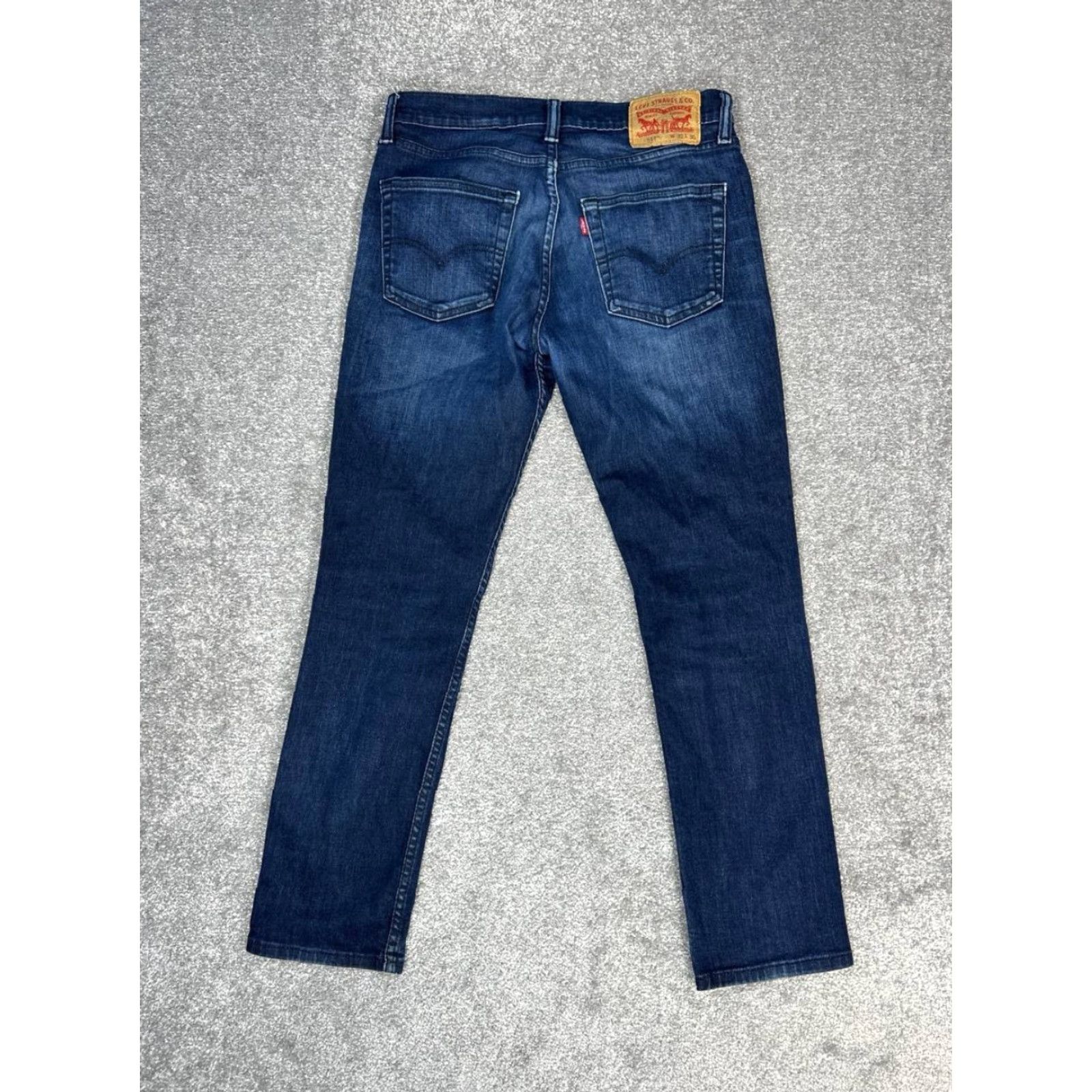 Levi's Levis 511 Jeans Mens Slim Skinny Low Rise Button Zipper 32 Blue Cotton Stretch Denim 29 Inseam Regular Size Type Jeans City Preppy Size US 32 / EU 48 - 2 Thumbnail