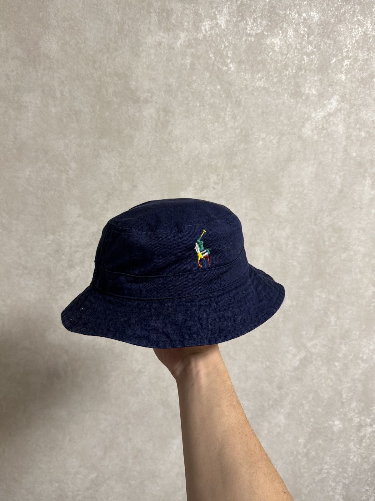 Polo Ralph Lauren Vintage reversible Polo Ralph Lauren Y2K hat cap panama Size ONE SIZE - 4 Thumbnail
