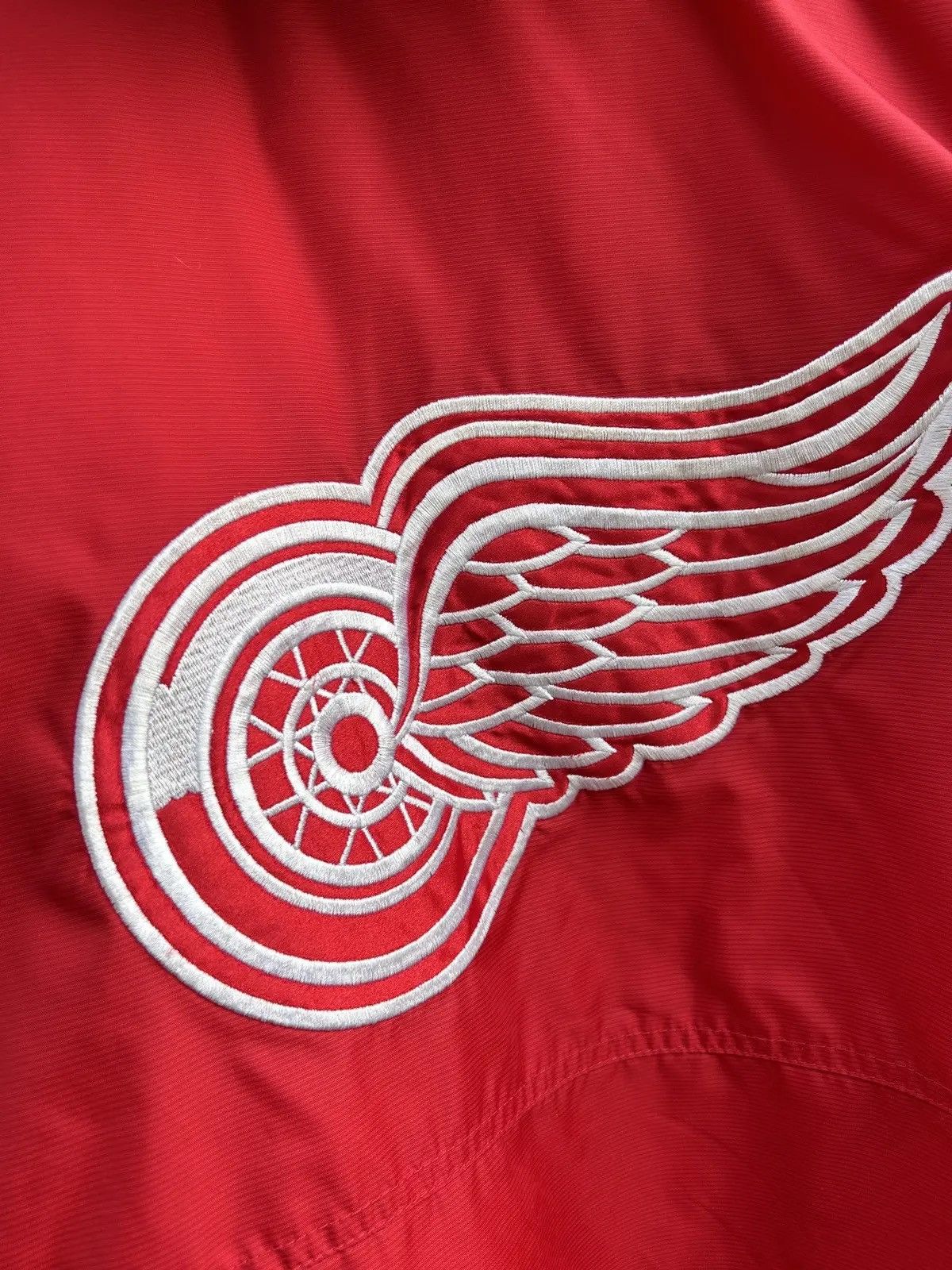 NHL 90s Vintage Starter Detroit Red Wings NHL Anorak Jacket Size US XL / EU 56 / 4 - 11 Thumbnail