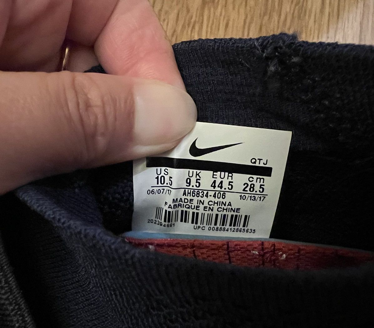 Nike Nike Air VaporMax Utility ‘College Navy’ Size US 10.5 / EU 43-44 - 6 Thumbnail