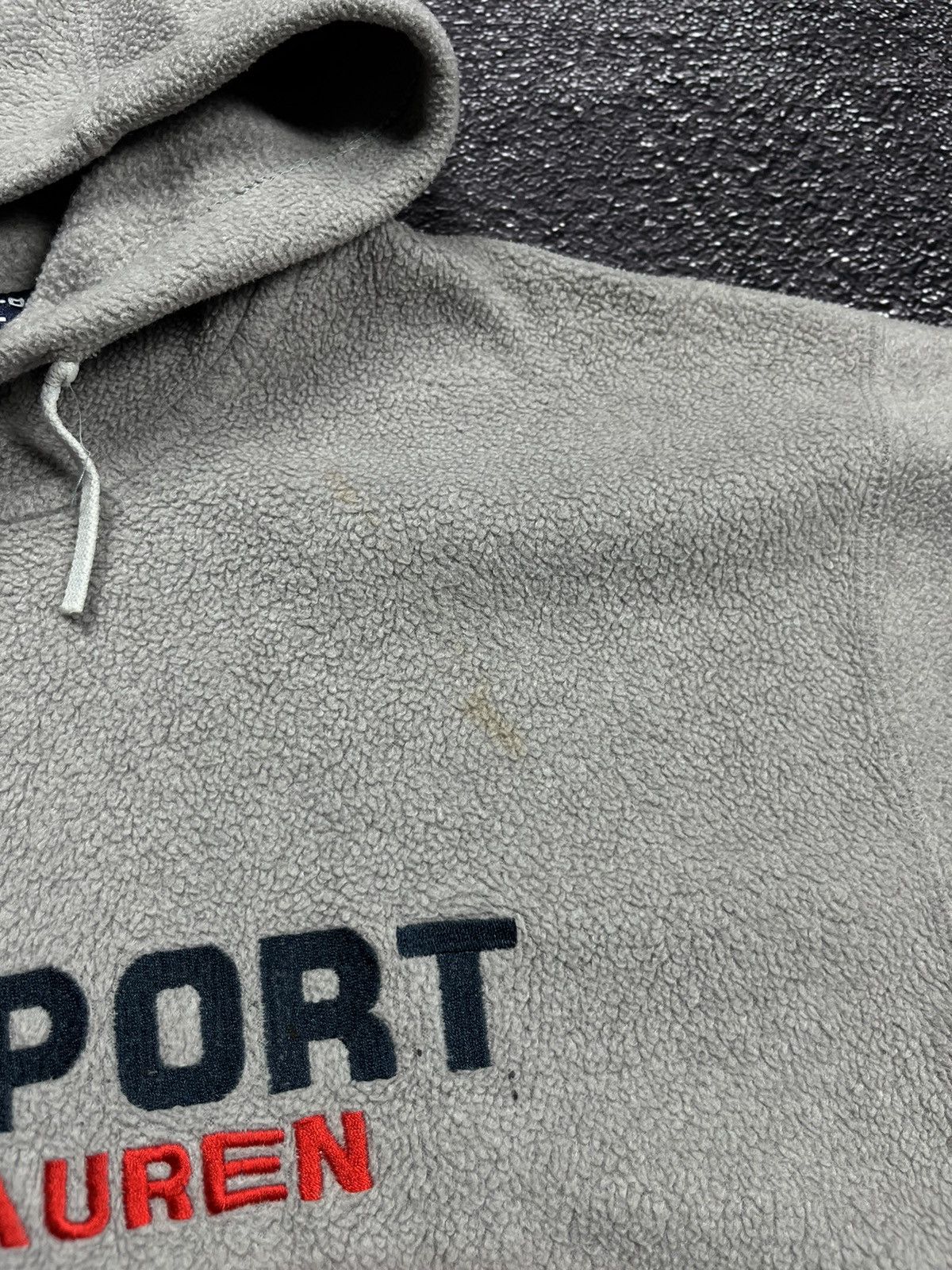 Polo Ralph Lauren Rare Vintage POLO SPORT RALPH LAUREN Big Logo Fleece Hoodie Size US L / EU 52-54 / 3 - 5 Thumbnail